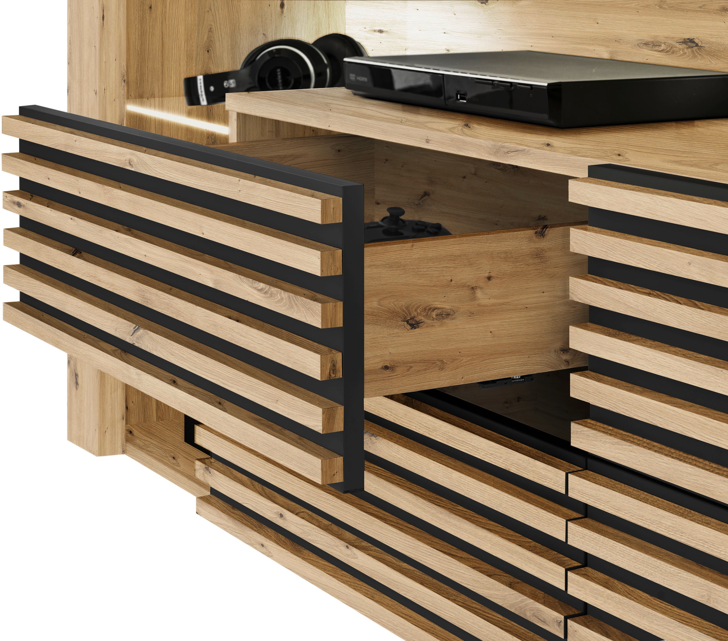 Stolkom TV-Schrank »Goal TV Lowboard, B/H/T 179x67x 44 cm« 1 Stk. tlg. %RESET$