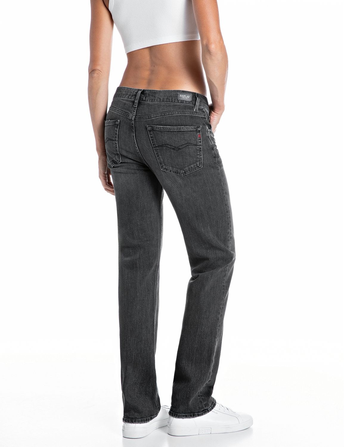 Replay Straight-Jeans »AKEME« mit niedriger Leibhöhe