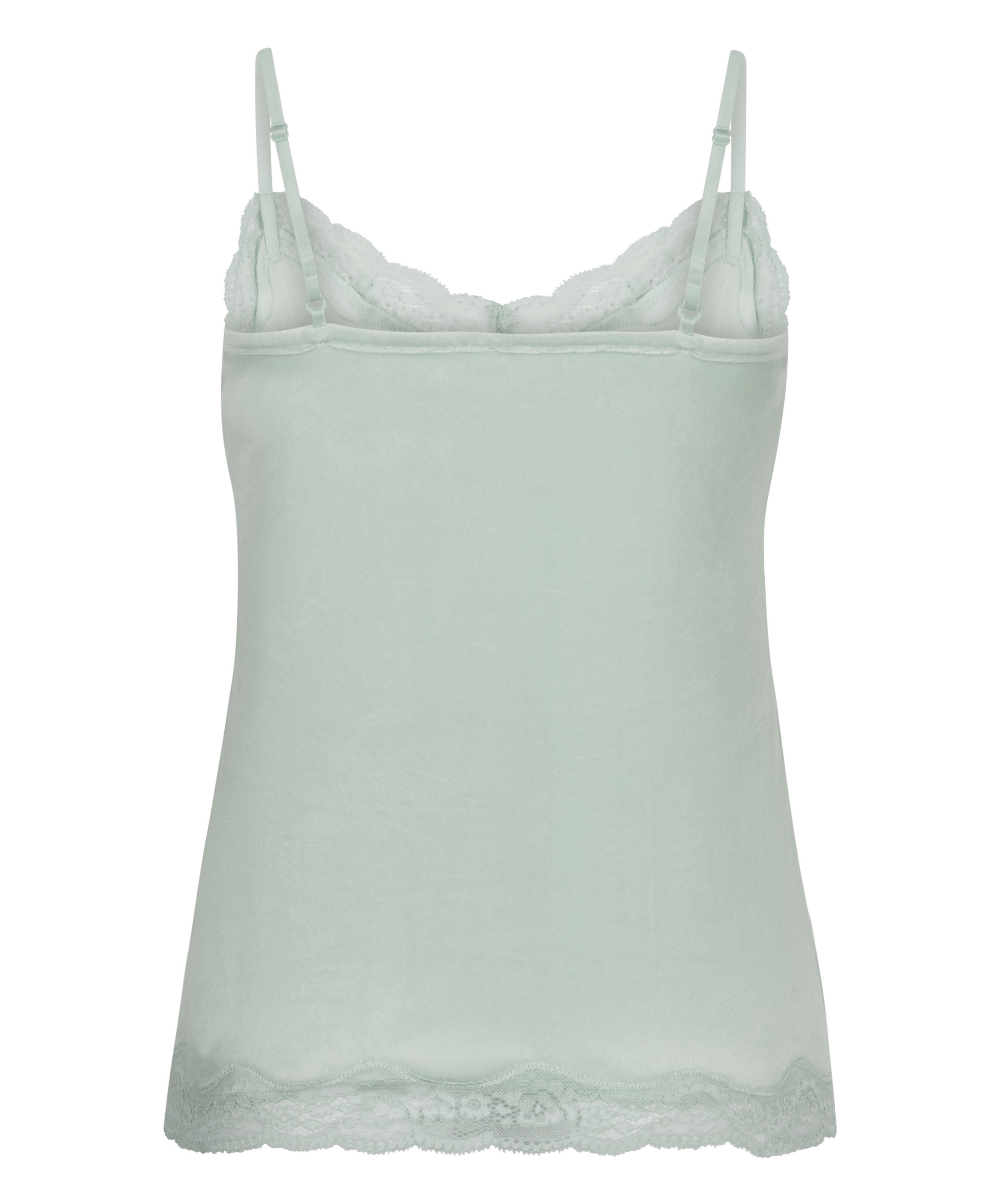 Hunkemöller Pyjama »Cami Top Velours Lace«