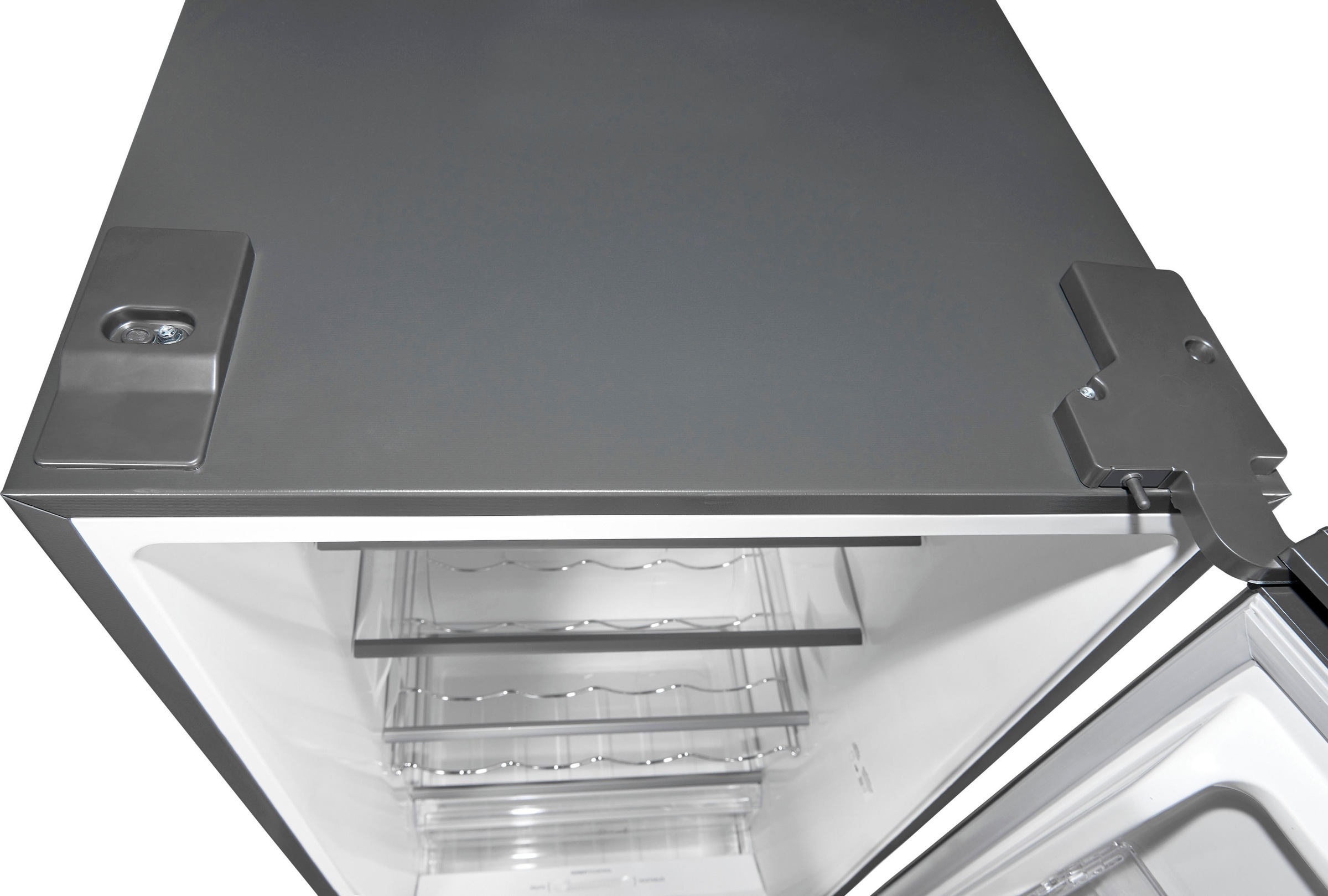 exquisit Vollraumkühlschrank »KS360-V-HE-040D«, 359 Liter Nutzinhalt, NoFrost, Display
