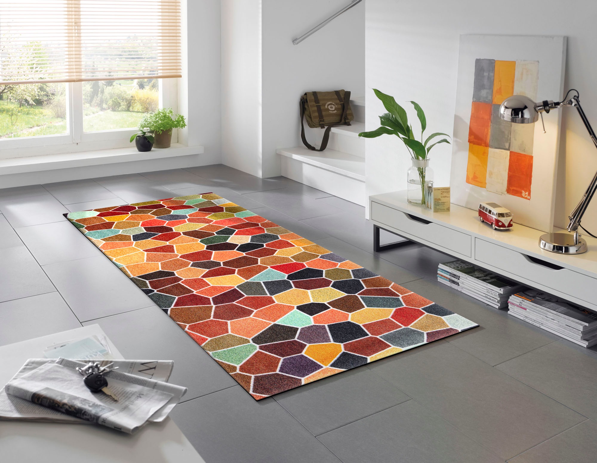 wash+dry by Kleen-Tex Läufer "Splendour" rechteckig 9 mm Höhe günstig online kaufen