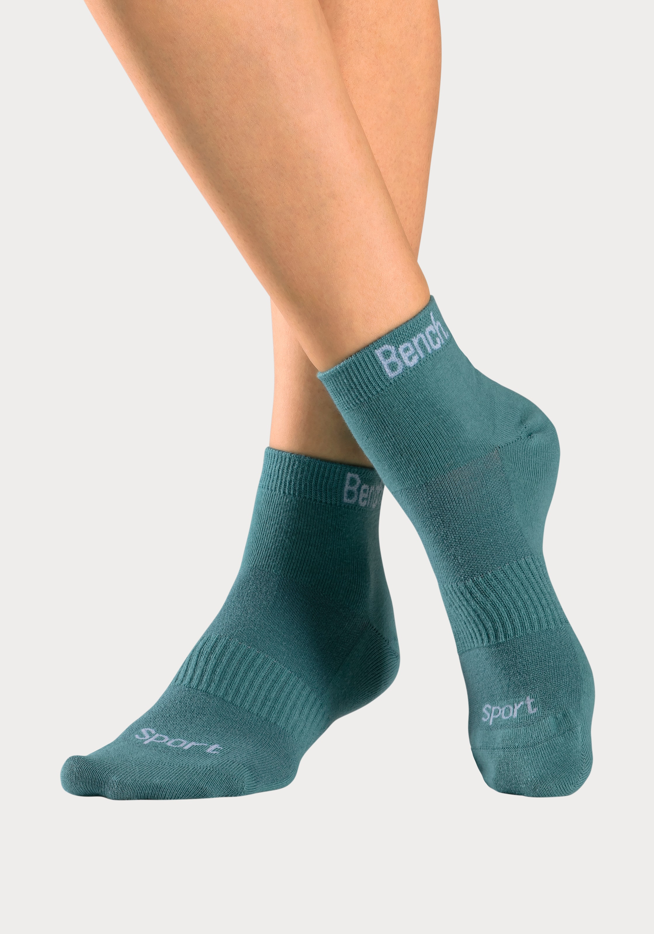 Bench. Sportsocken, (Packung, 6 Paar), mit antibakterieller Feuchtigkeitsregulierung