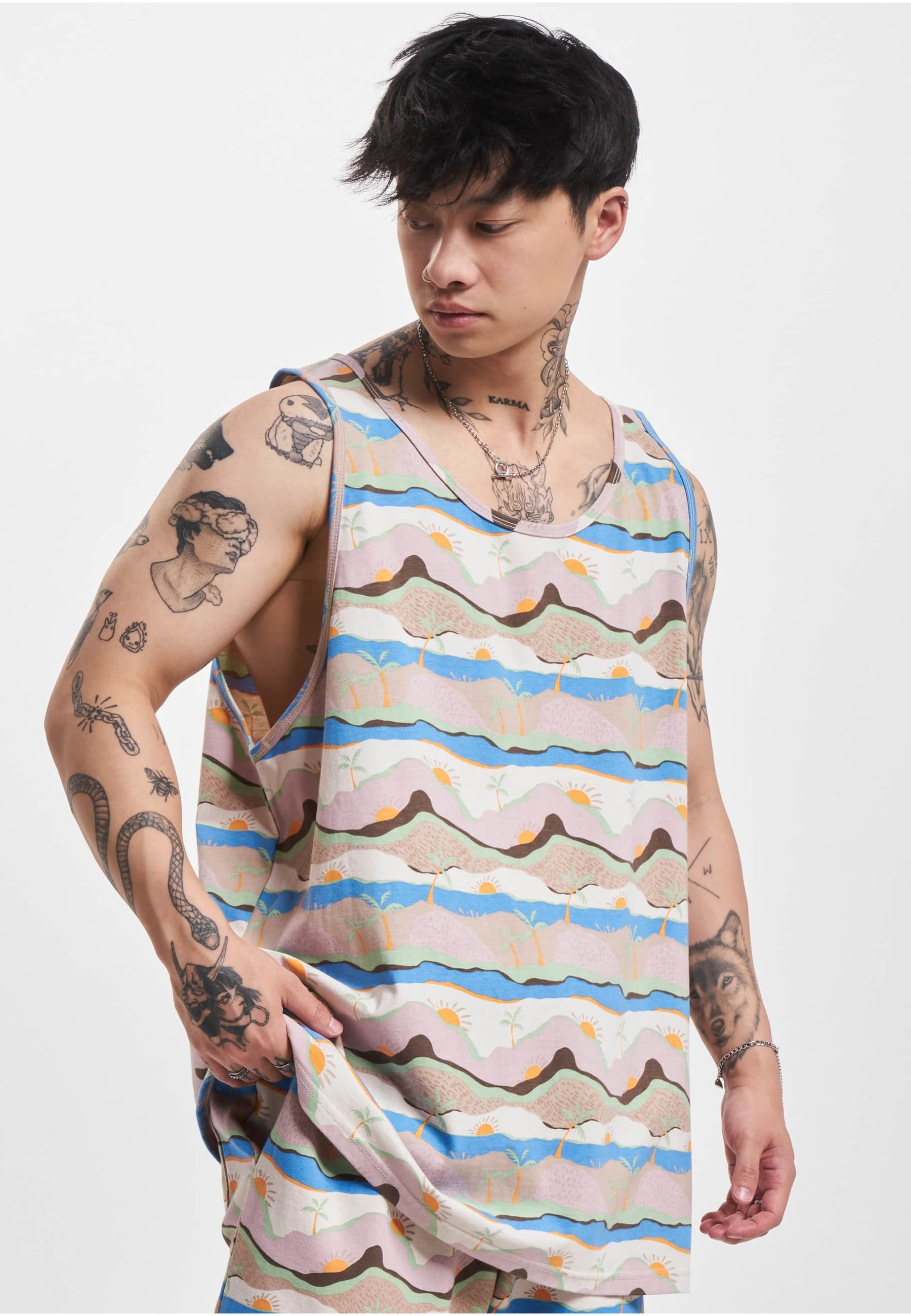 Just Rhyse Tanktop »Just Rhyse Herren Just Rhyse Tanktop Sunrise« 1 Stk.