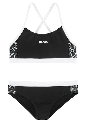 Bench. Bustier-Bikini, mit geometrische bedruckten Einsätzen kaufen