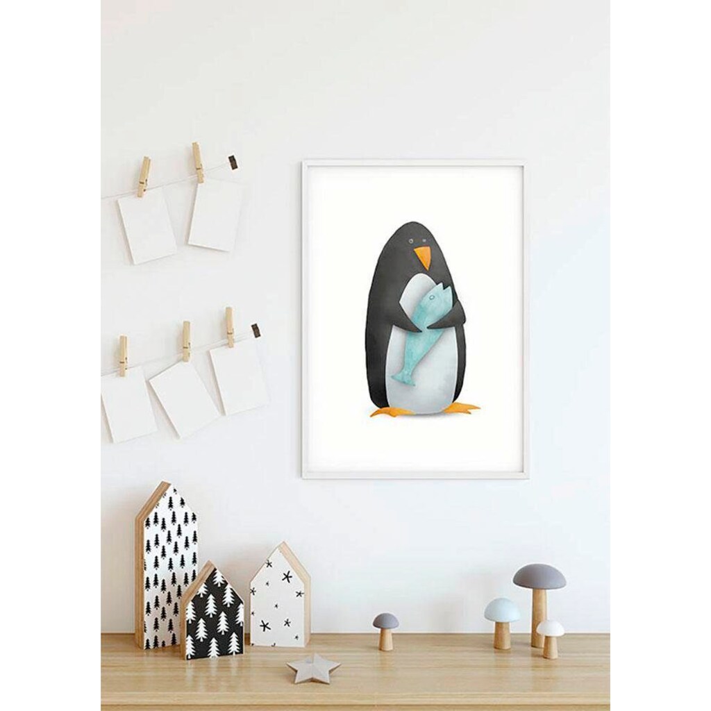 Komar Poster »Cute Animal Penguin«, Tiere, (1 St.)