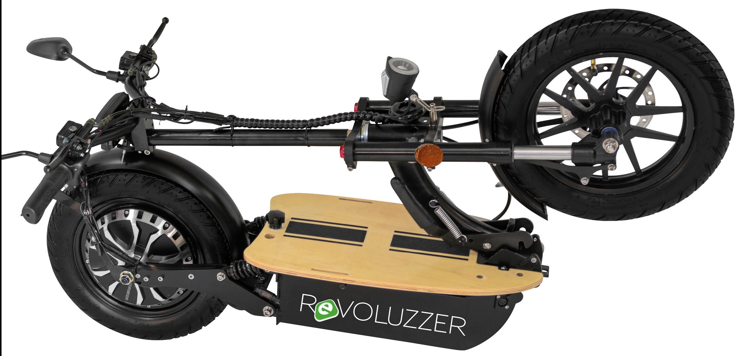 2. Bild von Forca E-Scooter »E-Faltroller Revoluzzer Basic: 48V/15Ah Blei-Gel«, 20 km/h, 30 km, klappbar
