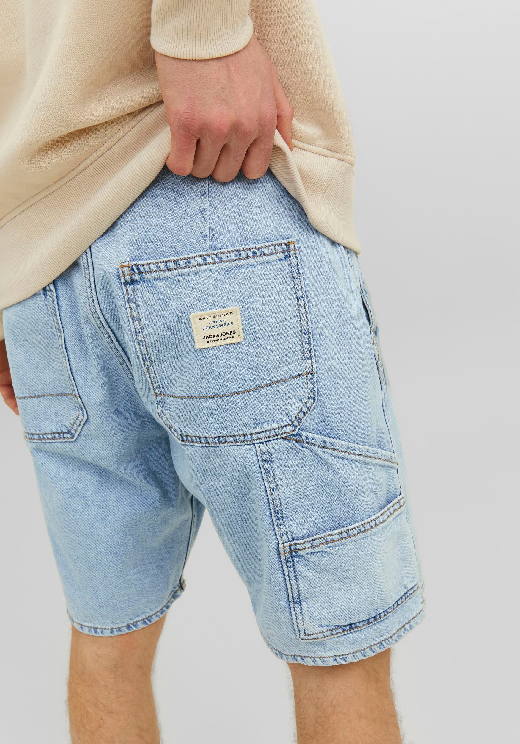 3. Bild von Jack & Jones Jeansshorts »JJITONY JJUTILITY SHORTS MF 491 SN«