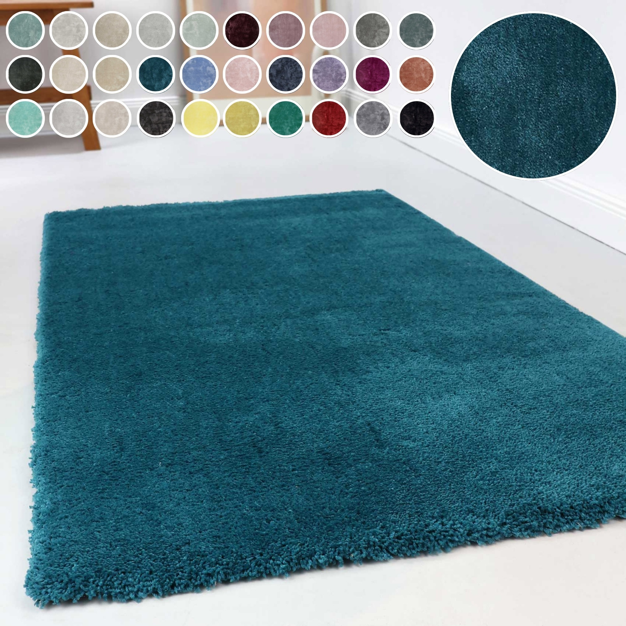 Esprit Hochflor-Teppich »Relaxx ESP-4150«, rechteckig, 25 mm Höhe, Wohnzimm günstig online kaufen