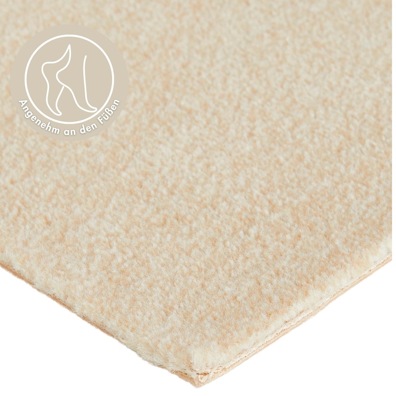 ANDIAMO Teppichboden »Catania, Velours, Made in Belgium« rechteckig 7, 5 mm Höhe meliert, Breite 400 cm oder 500 cm, strapazierfähig & pflegeleicht...