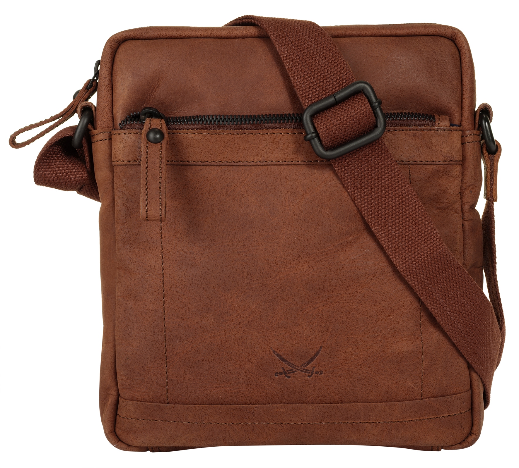Shopper, echt Leder, Gr. B/H/T: 26 cm x 22 cm x 7 cm onesize, braun