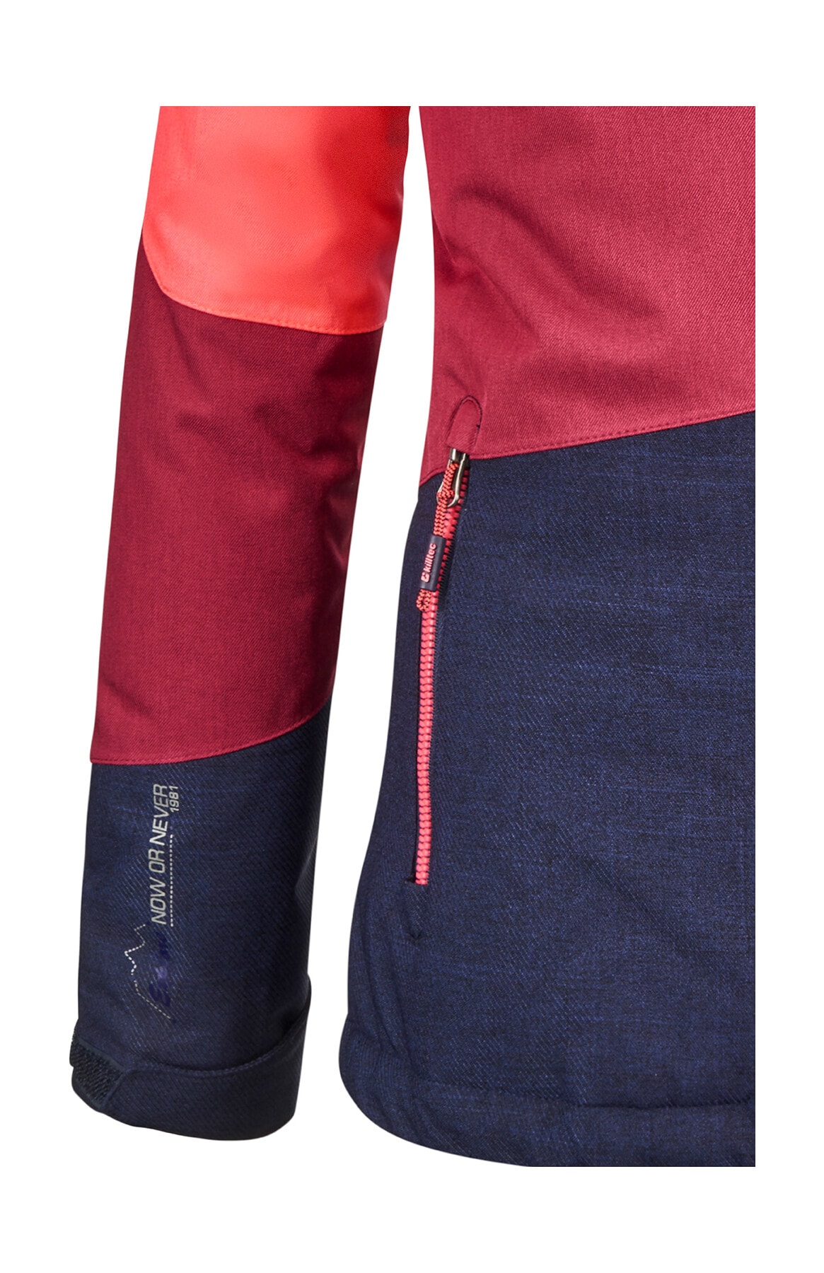 Killtec Outdoorjacke »Lynge GRLS JCKT B« Wasserdichte Winterjacke mit Kapuze, Fleece, verstellbaren Ärmeln