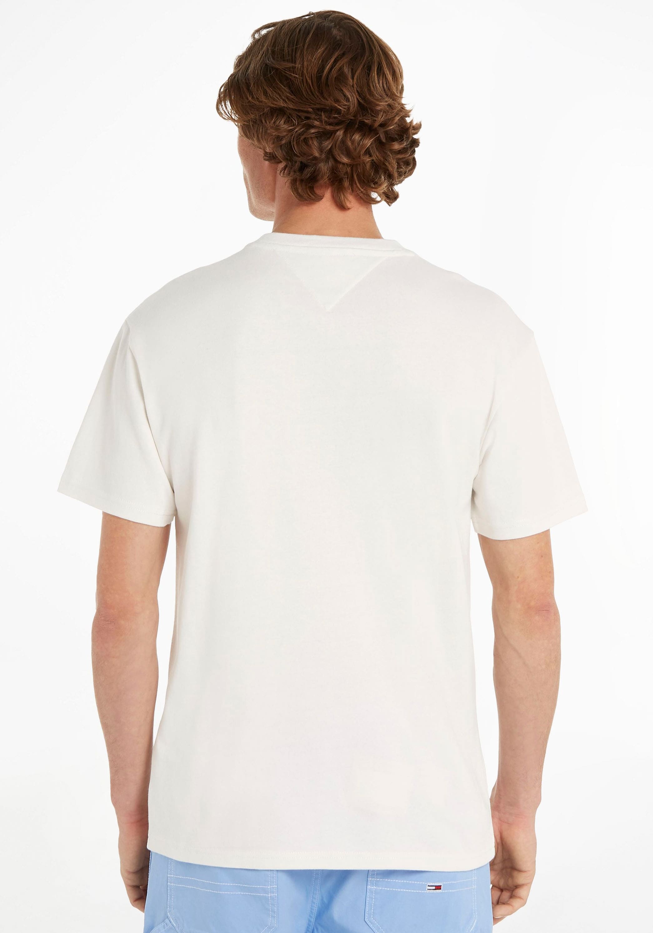 Tommy Jeans T-Shirt BADGE kaufen »TJM online TEE«, CLSC TOMMY XS Rundhalsausschnitt mit