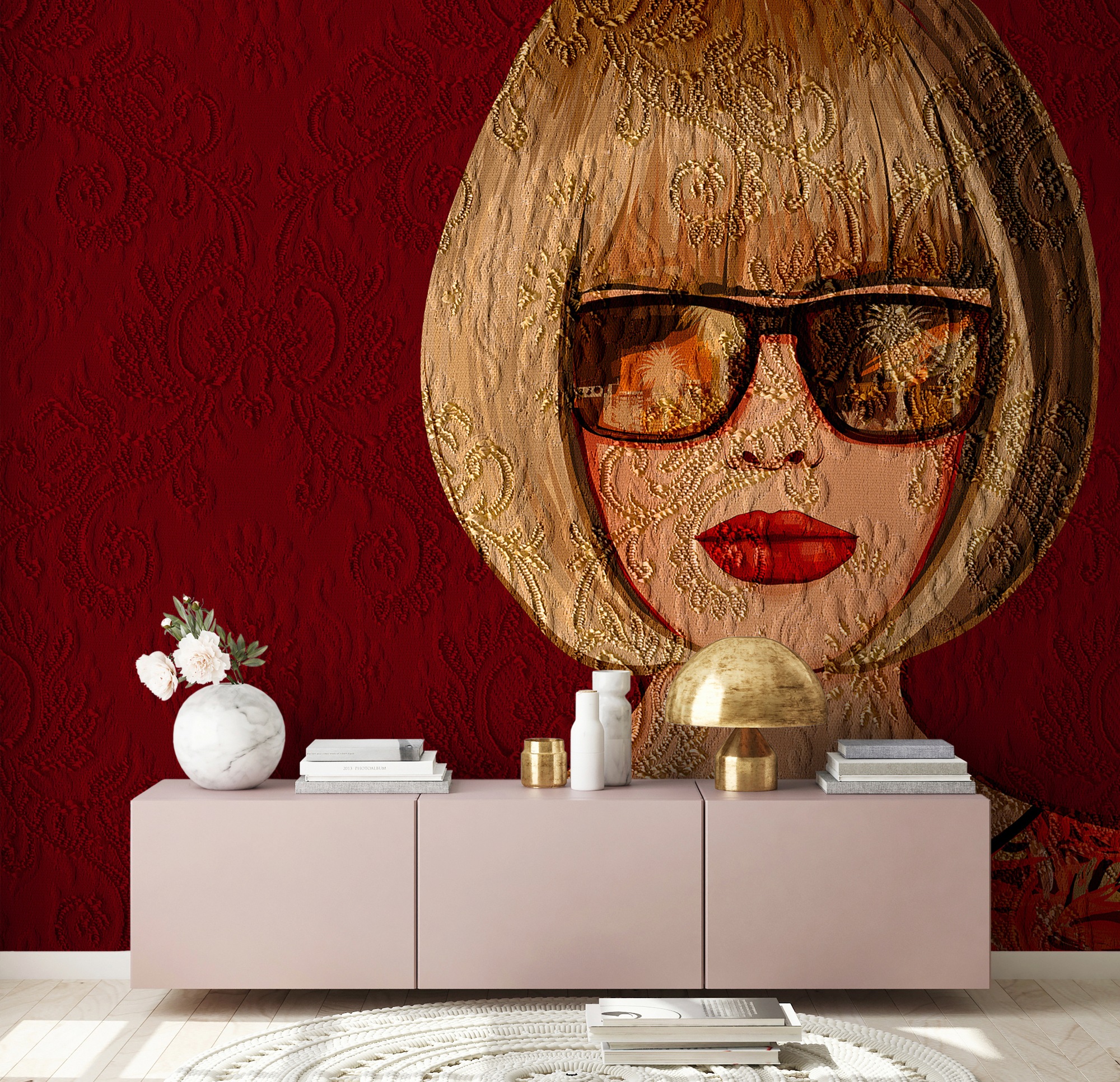 Architects Paper Fototapete »Atelier 47 Lady Ornament 2« abstrakt glatt Vli günstig online kaufen