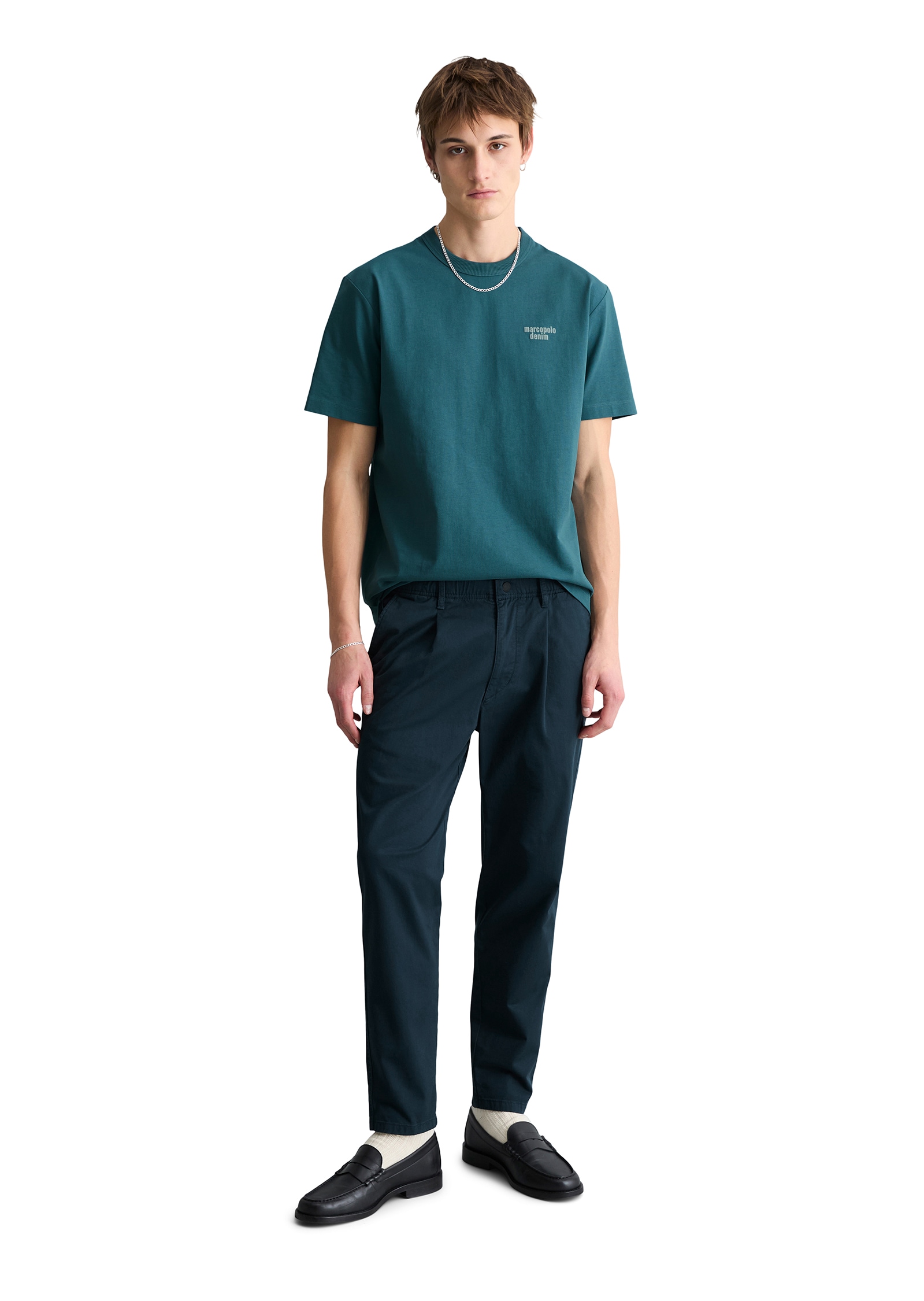 Marc O'Polo DENIM Chinohose  Model Anders, regular fit aus Bio-Baumwoll-Mix