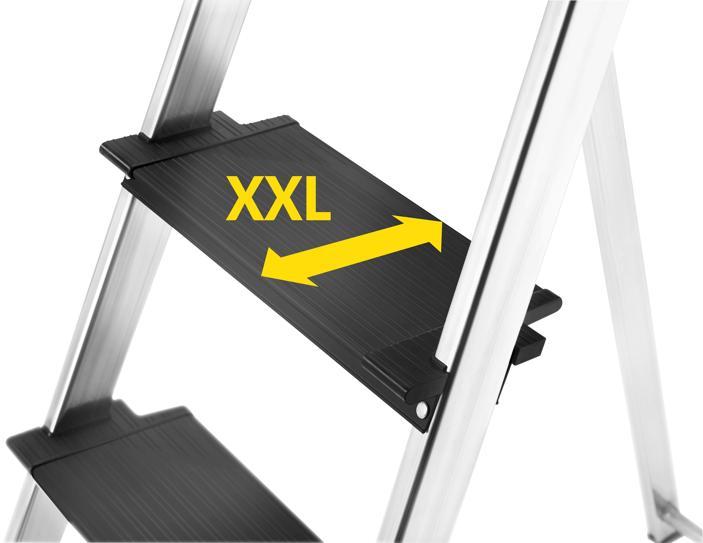 Hailo Stehleiter »L100 TopLine«, Alu-Sicherheits-Stehleiter 5 Stufen