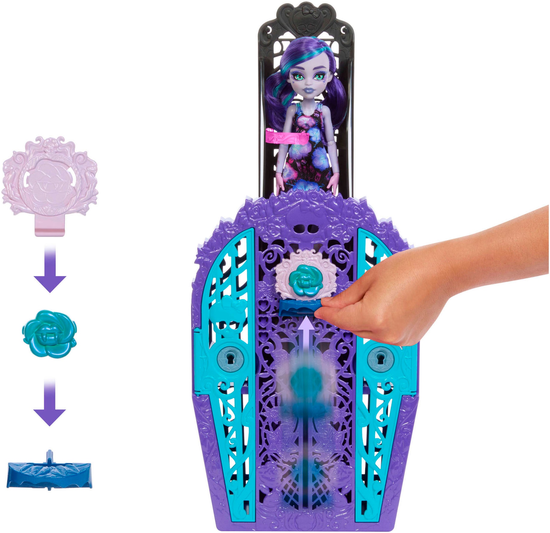 MonsterHigh™ Anziehpuppe »Skulltimate Secrets: Garden Mysteries, Twyla«
