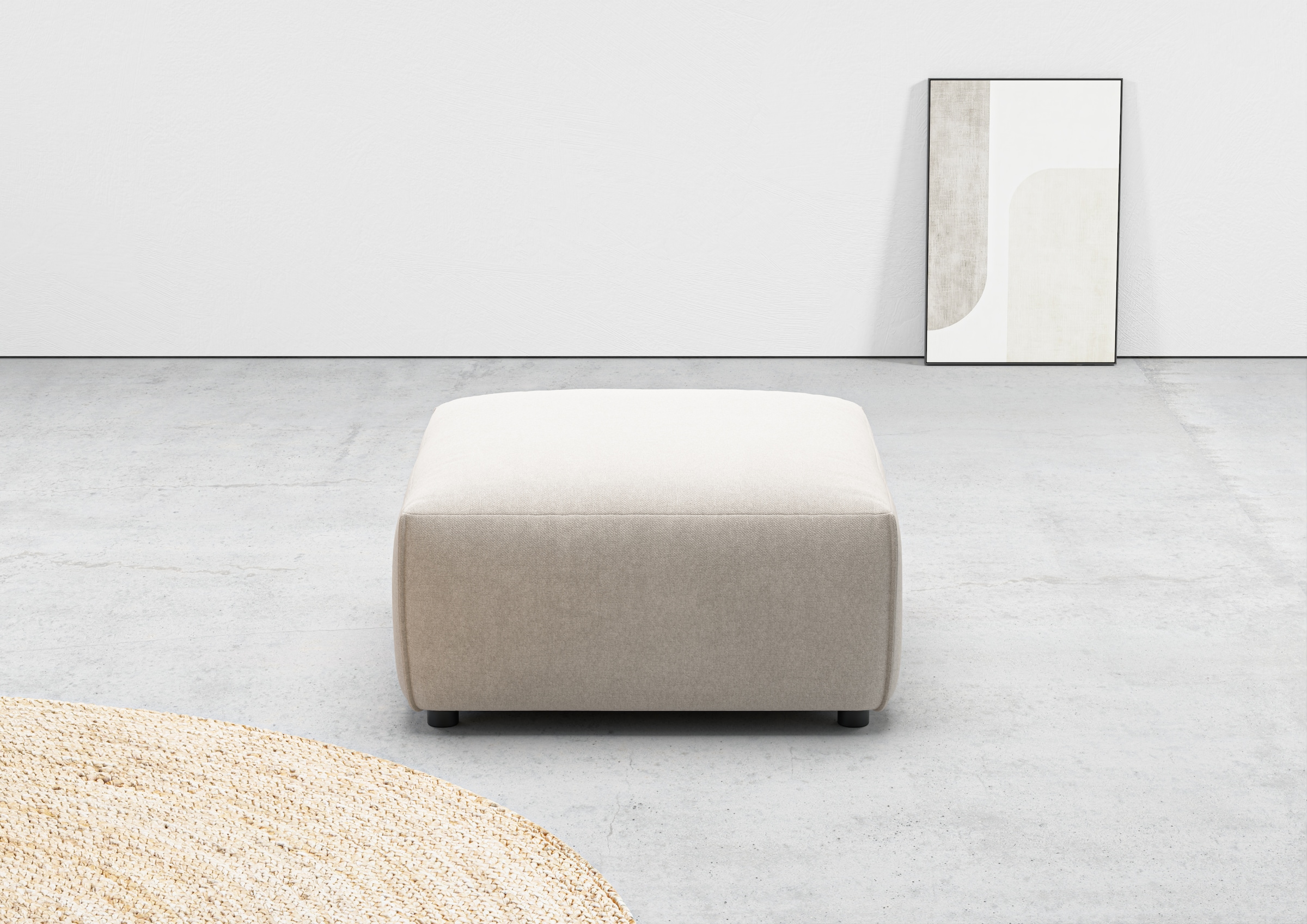 Home affaire Hocker »Glimminge auch in Breitcord, Feincord und Easy care-Be günstig online kaufen