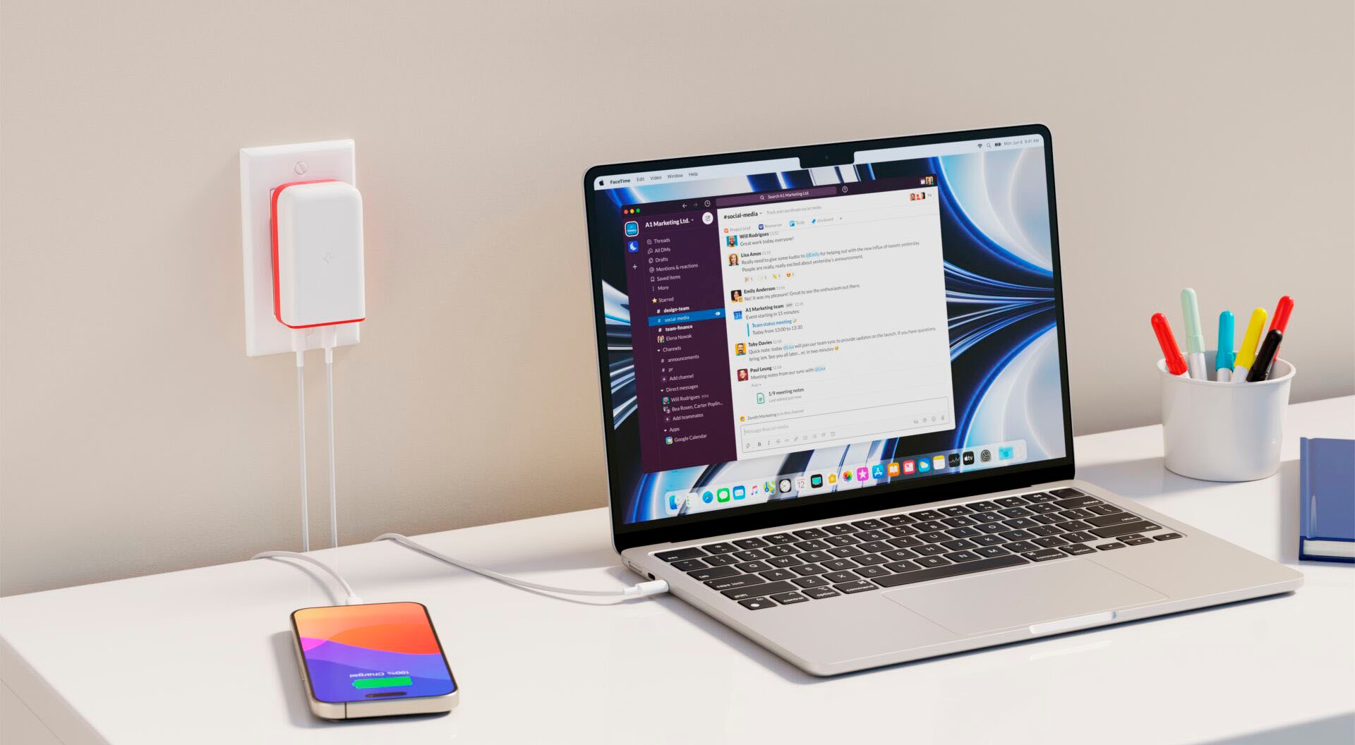 Twelve South USB-Ladegerät »PlugBug Travel 50W with Find My«