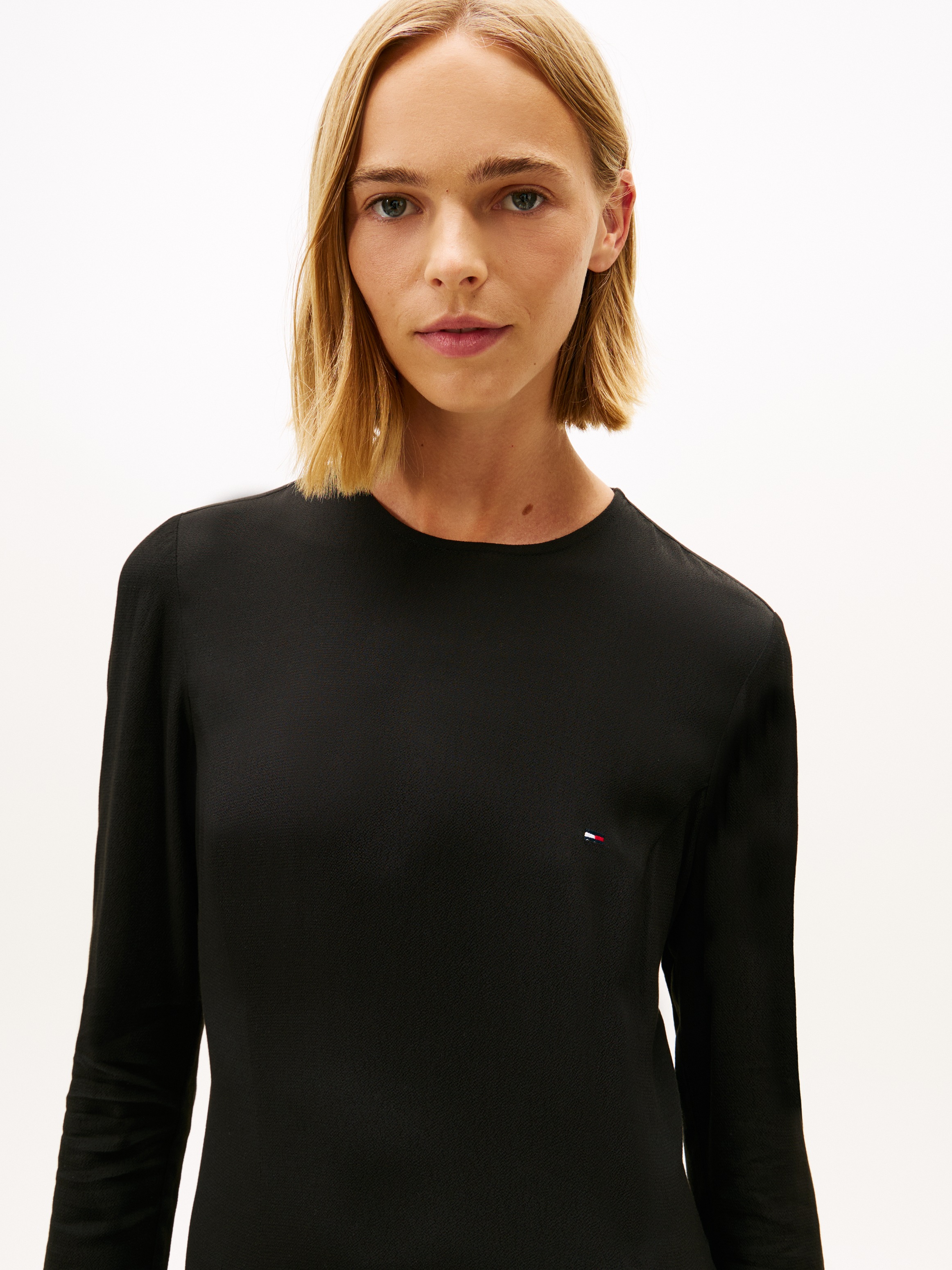 Tommy Jeans Minikleid »TJW MINI F&F LS DRESS«