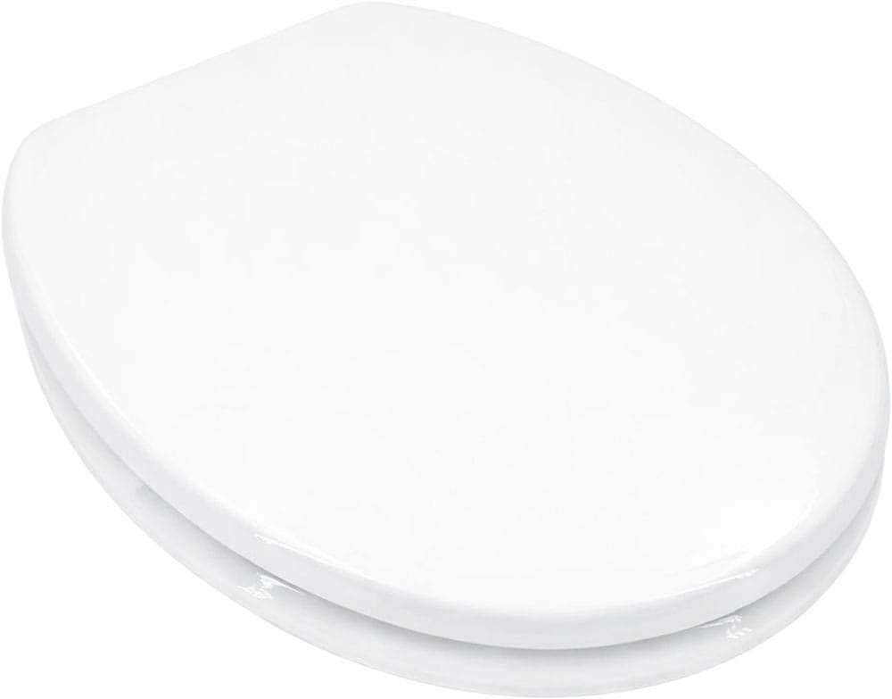 welltime WC-Sitz »Uni« Holzkern, mit Absenkautomatik, kratzfest