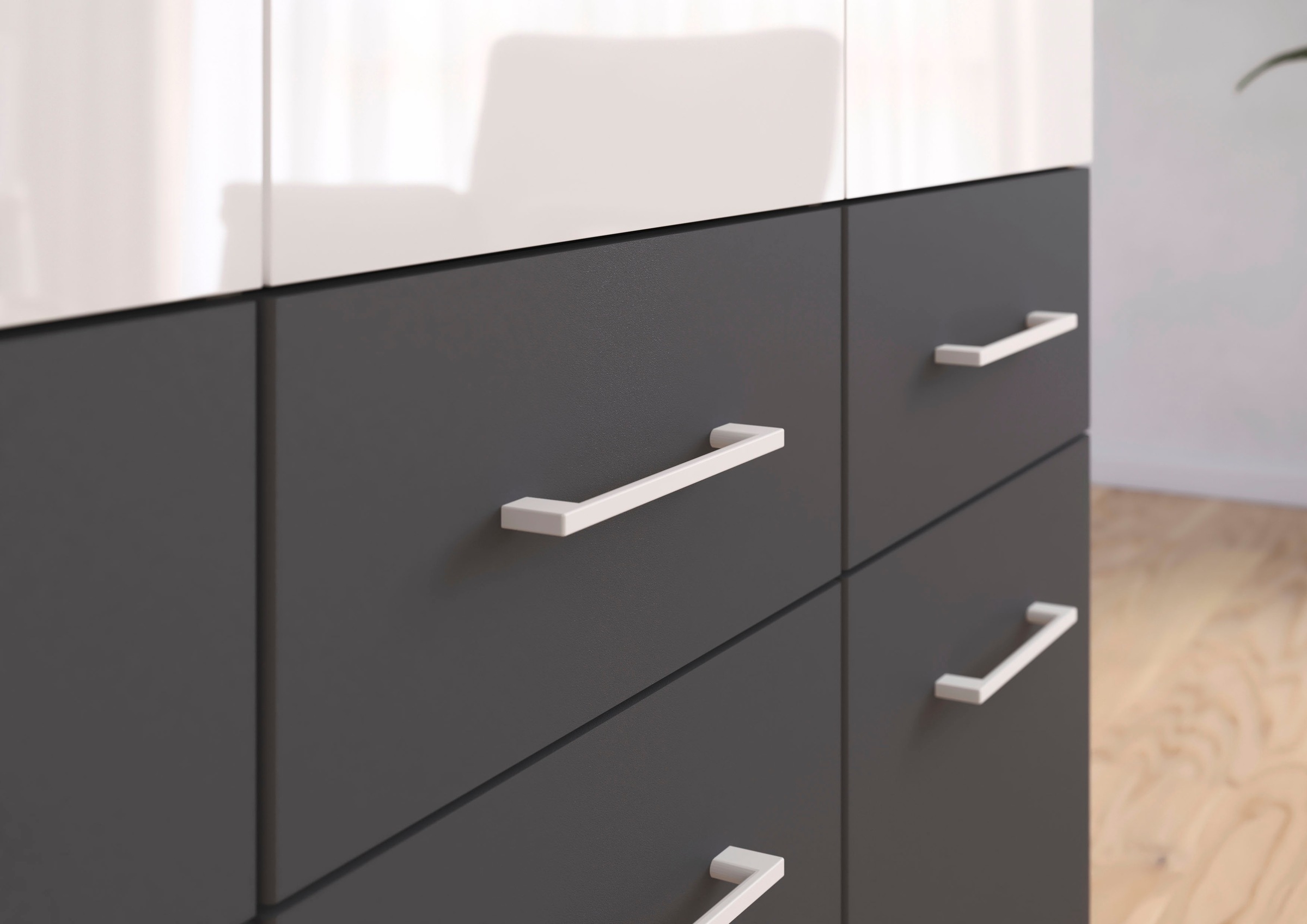 rauch Drehtürenschrank »Celle«, in 4 Breiten und 2 Höhen, optional mit Schubkästen MADE IN GERMANY