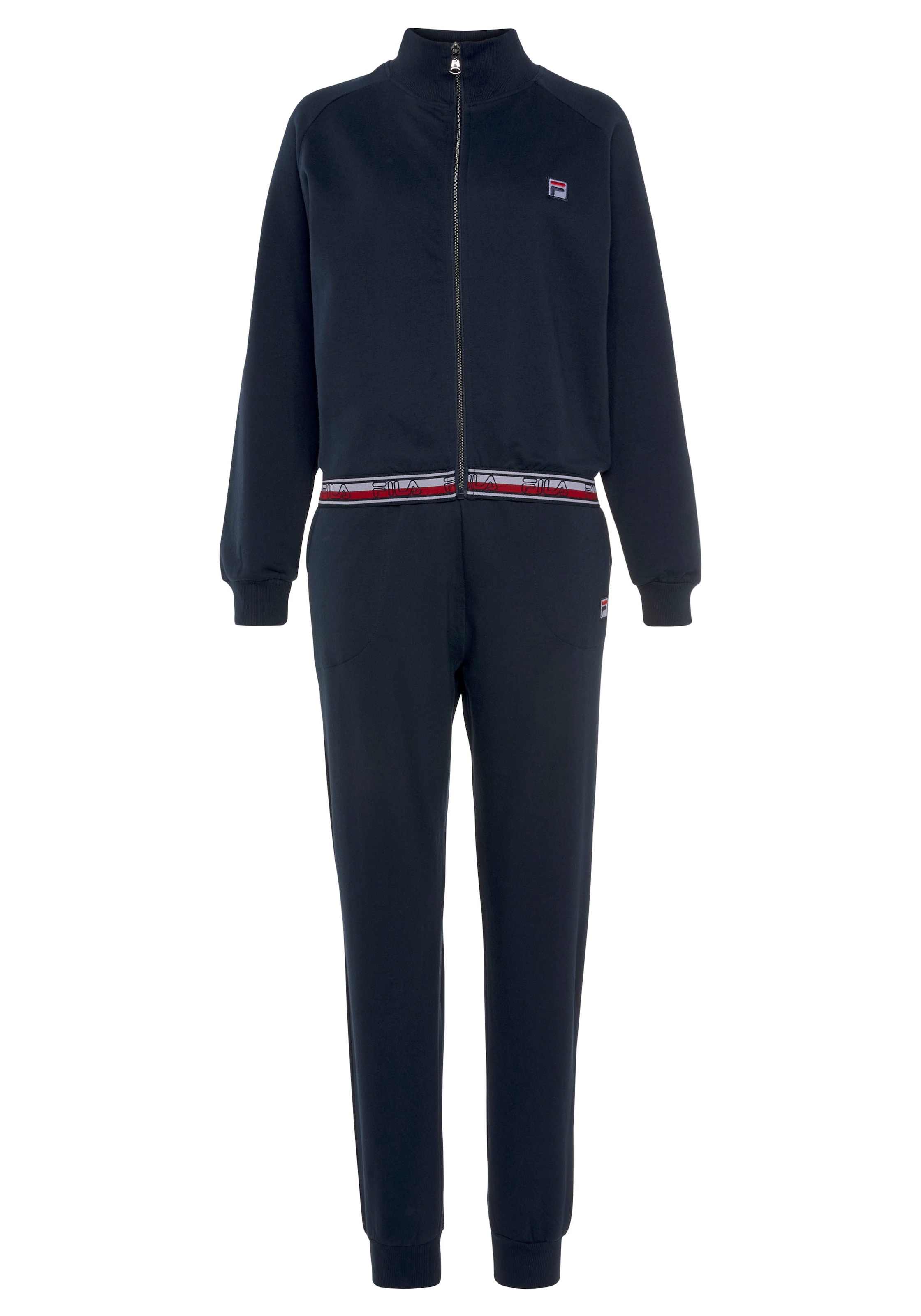 Fila Pyjama, Kontrastfarben in Details online tlg.), (Set, 2 mit bei