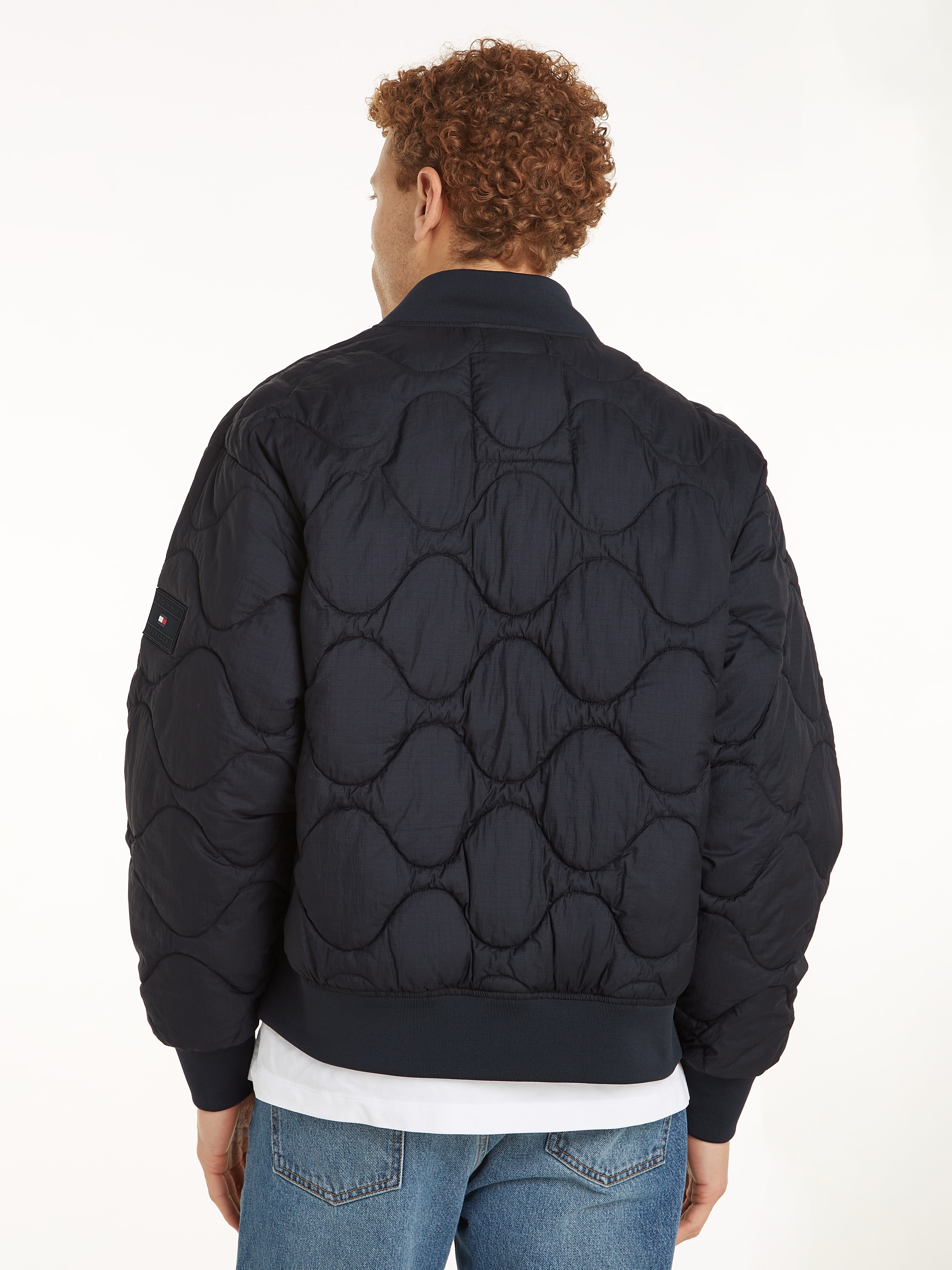Tommy Hilfiger Steppjacke ONION QUILTED BOMBER ohne Kapuze mit Stehkragen modische Steppung bestellen Quelle