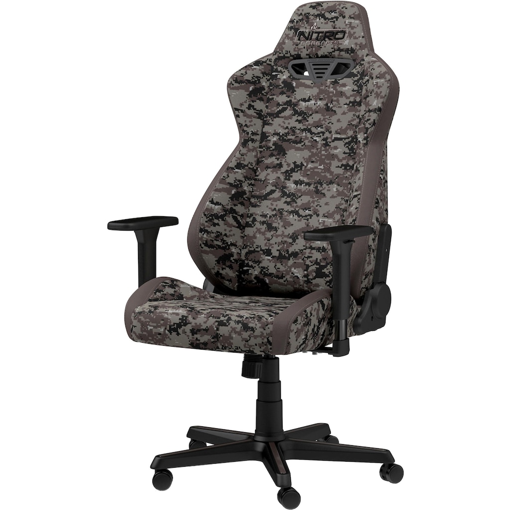 NITRO CONCEPTS Gaming-Stuhl »S300 Urban Camo Gaming Chair«, Bürostuhlzertifizierung DIN EN 1335