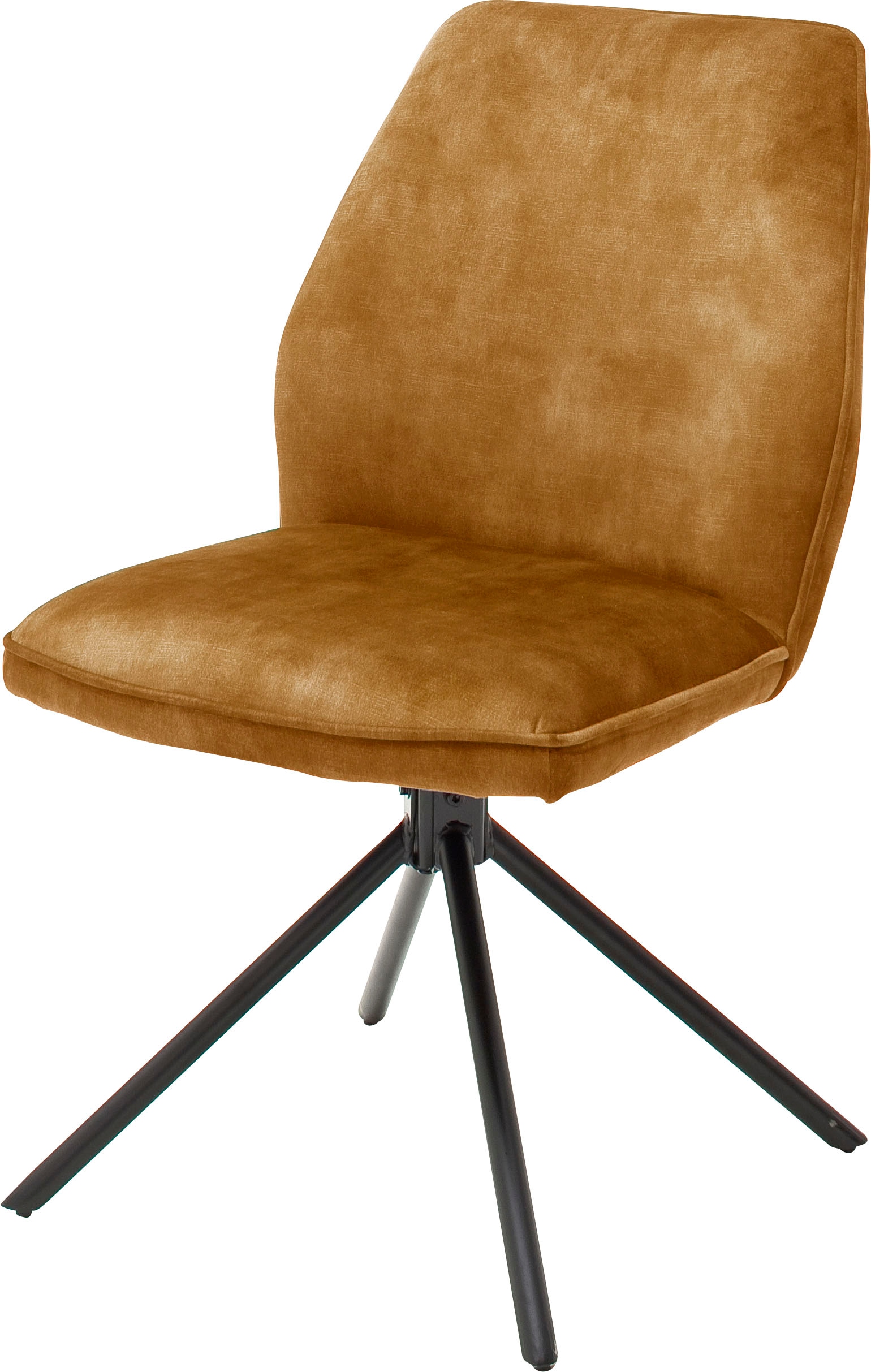 MCA furniture Esszimmerstuhl »Ottawa«, (Set), 2 St., Vintage, Vintage Veloursoptik mit Keder, Stuhl belastbar bis 120 Kg