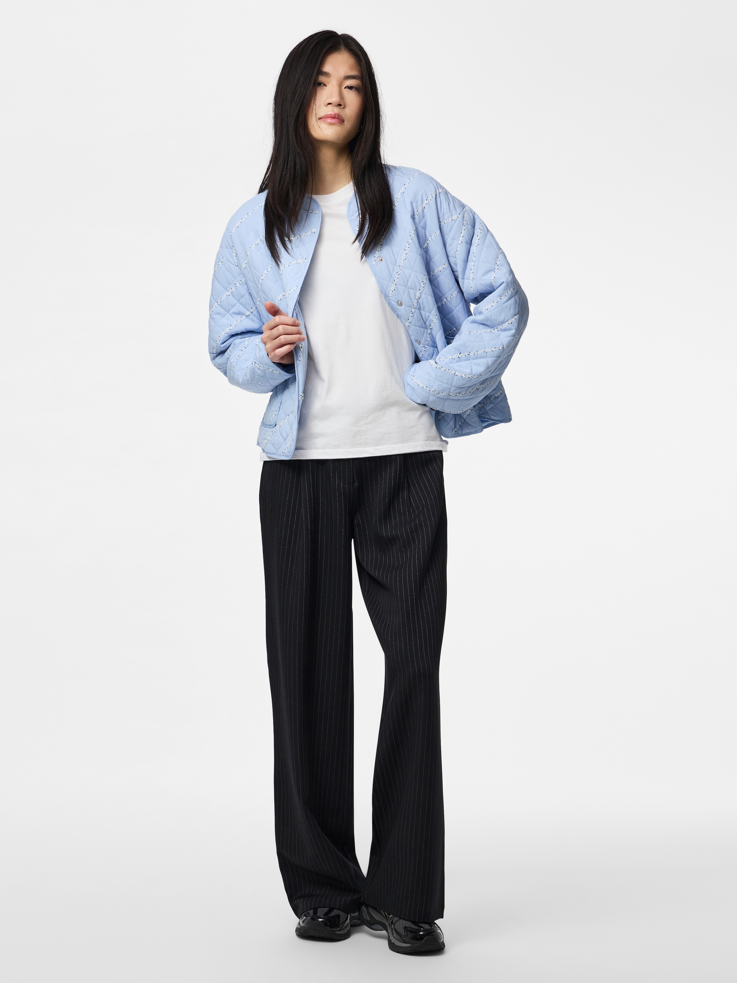 pieces Kurzjacke »PCRIKKE QUILTED JACKET NOOS«