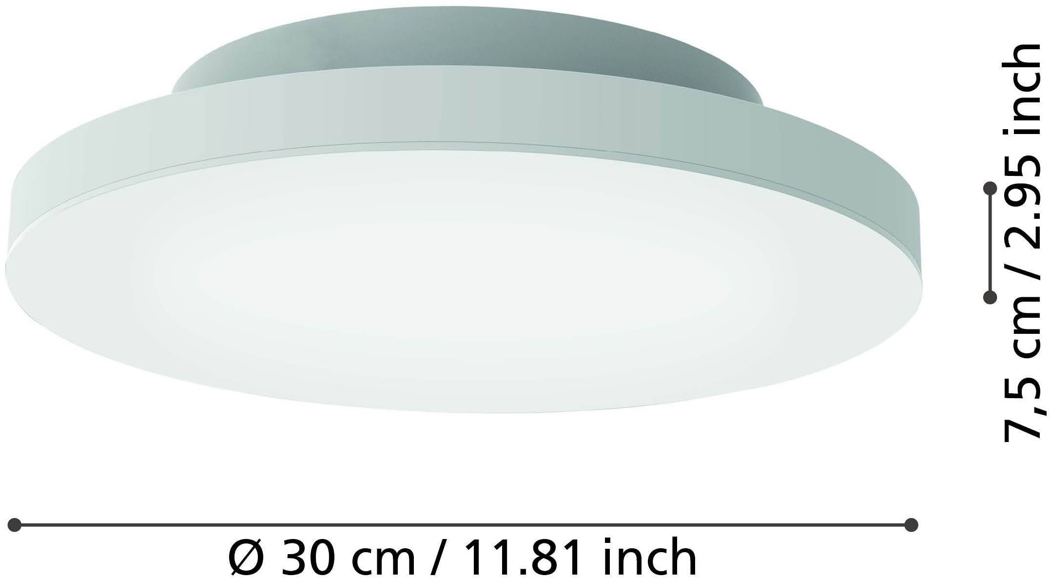 EGLO Deckenleuchte »TURCONA-Z« LED-Modul 1 Stk. warmweiß - kaltweiß Timer, App/Sprachsteuerung Alexa, ‎‎‎‎exkl. Fernbedienung