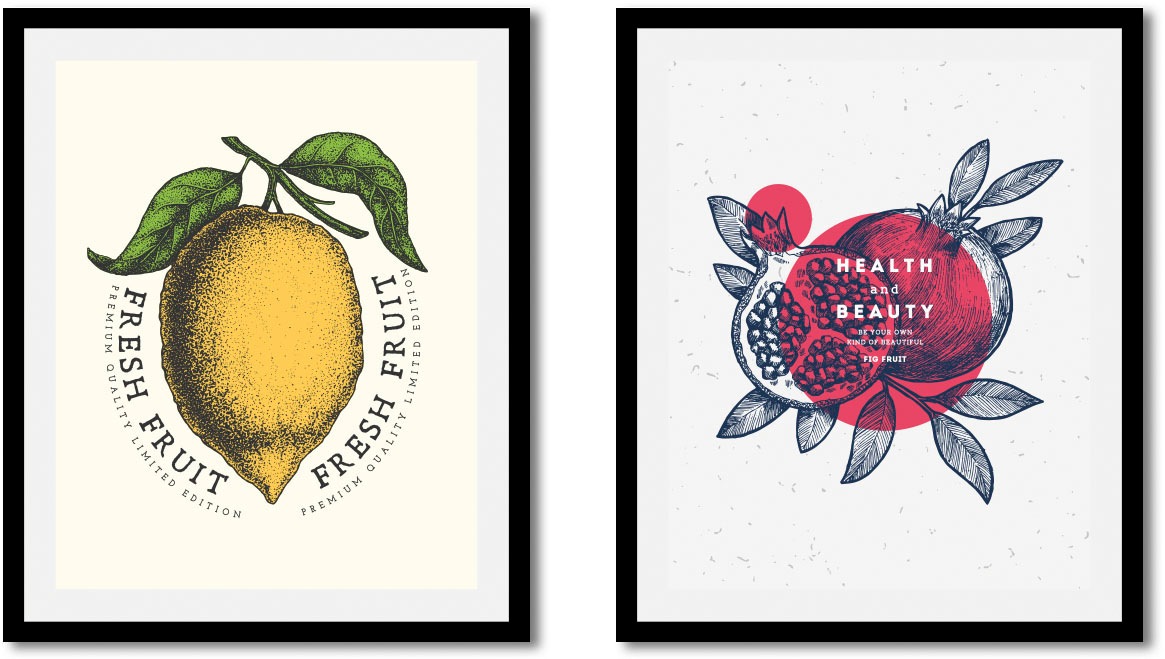 queence Bild »Set Feline« Art   Essen   Kunst   Lebensmittel   Obst   Obst günstig online kaufen
