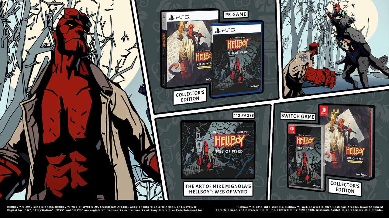 Good Shepherd Spielesoftware »Hellboy: Web of Wyrd Collectors Edition«, PlayStation 5