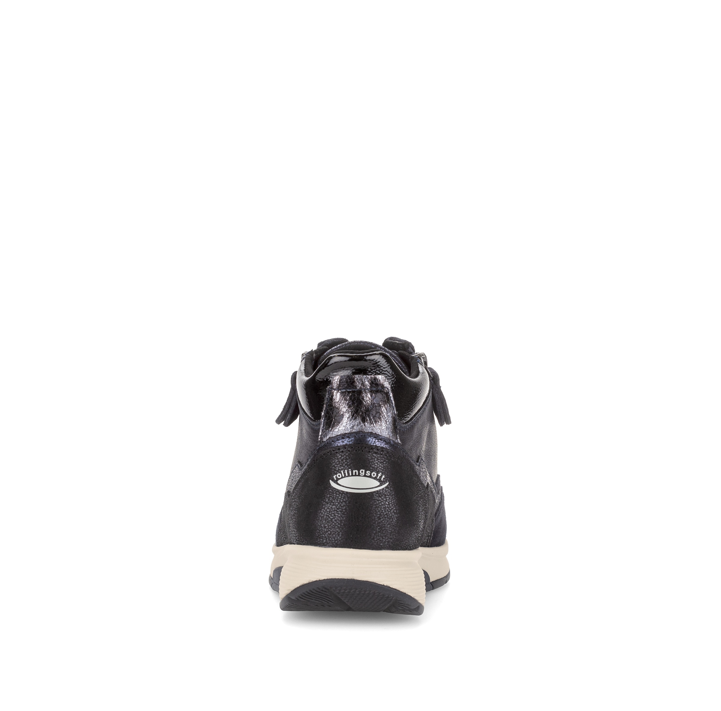 rollingsoft Schnürboots  Keilabsatz, High Top-Sneaker mit herausnehmbarer Innensohle