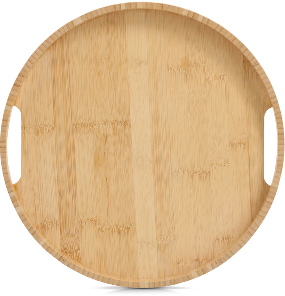 Zeller Present Tablett »Serviertablett, Bambus« pflegeleicht, einfacher Transport