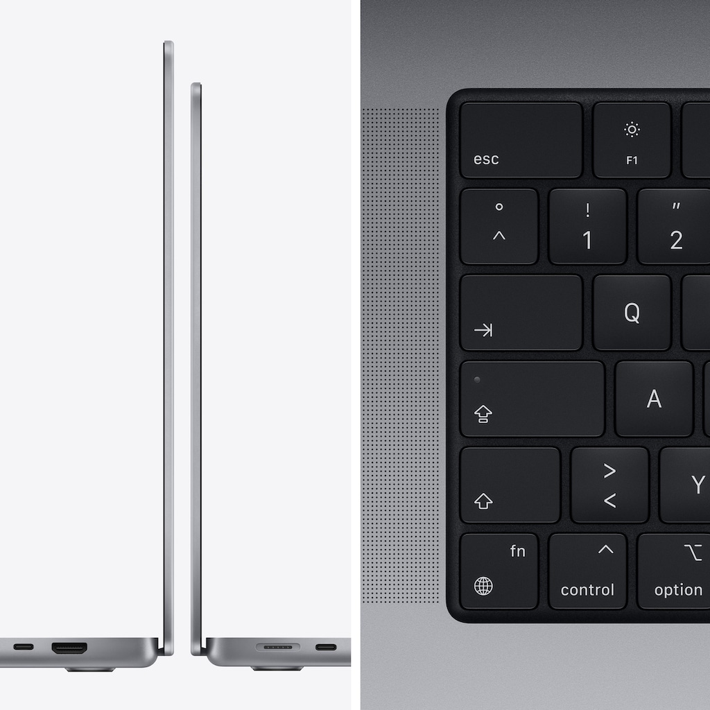 Apple Notebook »MacBook Pro 16 MK193«, 41,05 cm, / 16,2 Zoll, Apple, M1 Pro, 1000 GB SSD, 10-core CPU