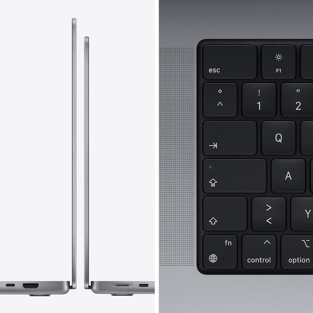 Apple Notebook »MacBook Pro 16 MK193«, 41,05 cm, / 16,2 Zoll, Apple, M1 Pro,  1000 GB SSD, 10-core CPU auf Rechnung bestellen