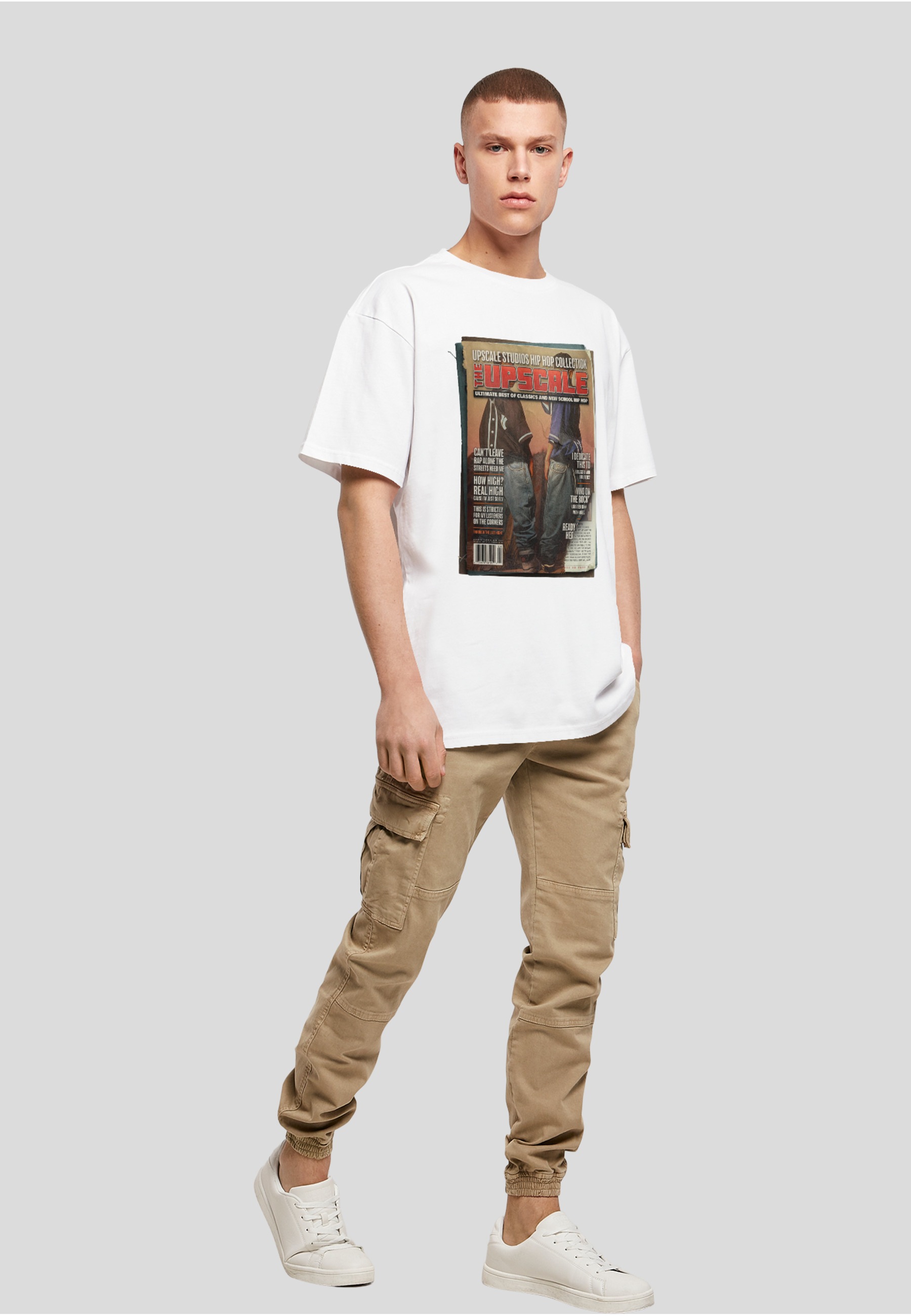 Upscale by Mister Tee T-Shirt »Upscale by Mister Tee Männer Upscale Magazine Oversize Tee« 1 Stk.