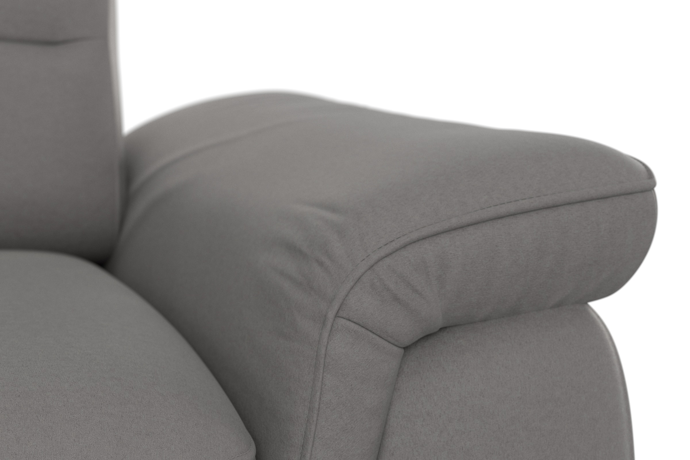 sit&more Ecksofa »Sinatra L-Form«, mit Recamiere, optinal mit Kopfteilverstellung und Armteilfunktion
