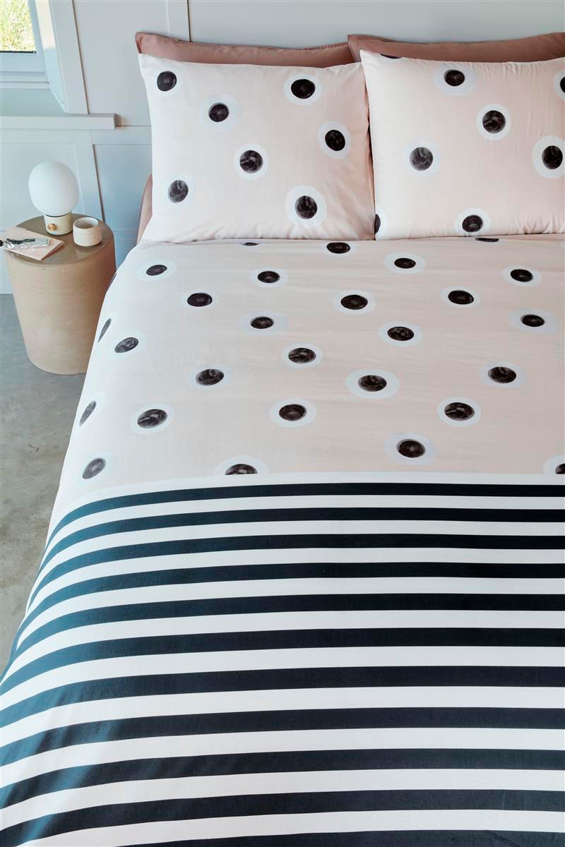 vtwonen Bettwäsche »Stripe and Eye« 2 Stk. tlg.