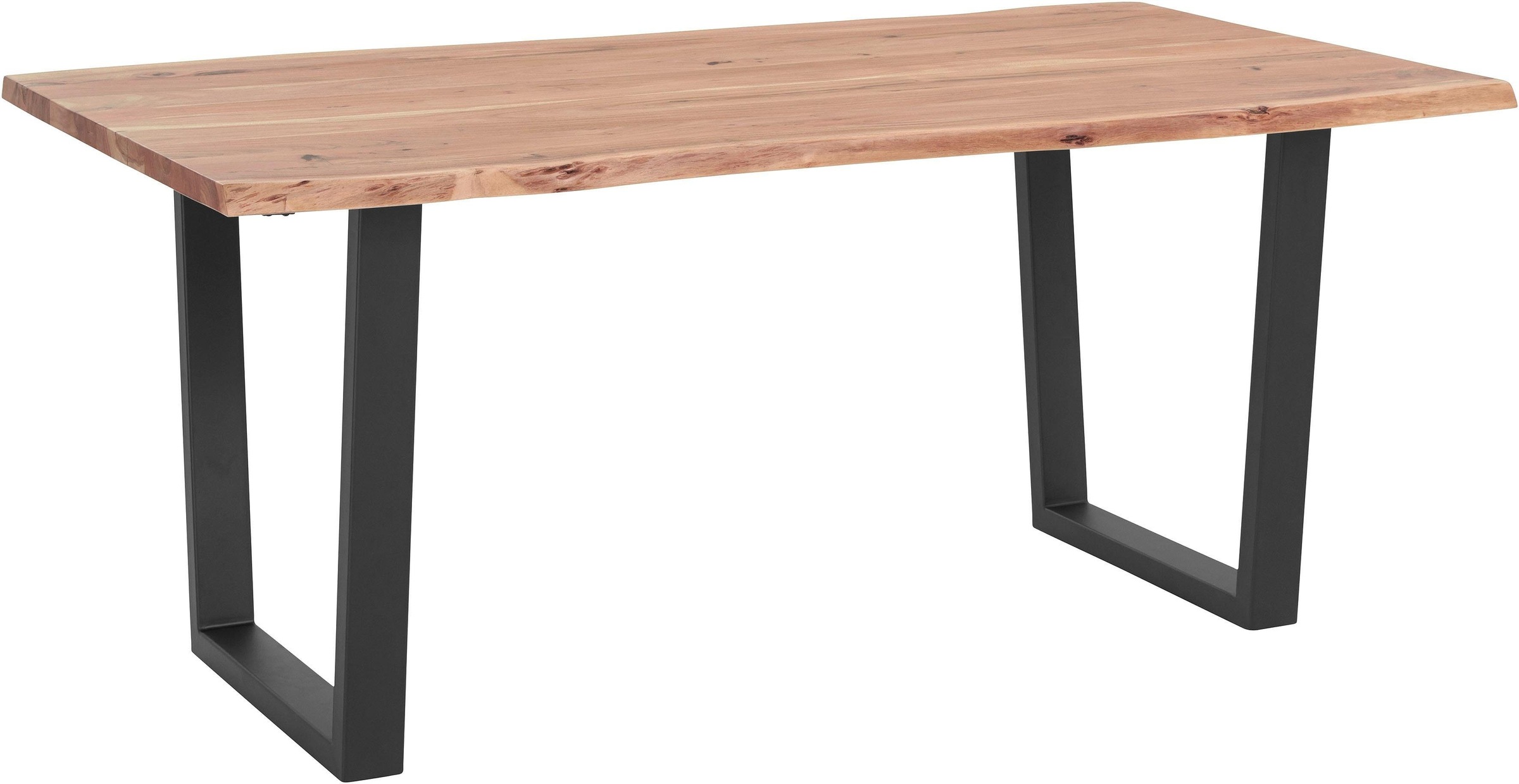 MCA living Esstisch »Calabria« Massivholz mit Baumkante günstig online kaufen