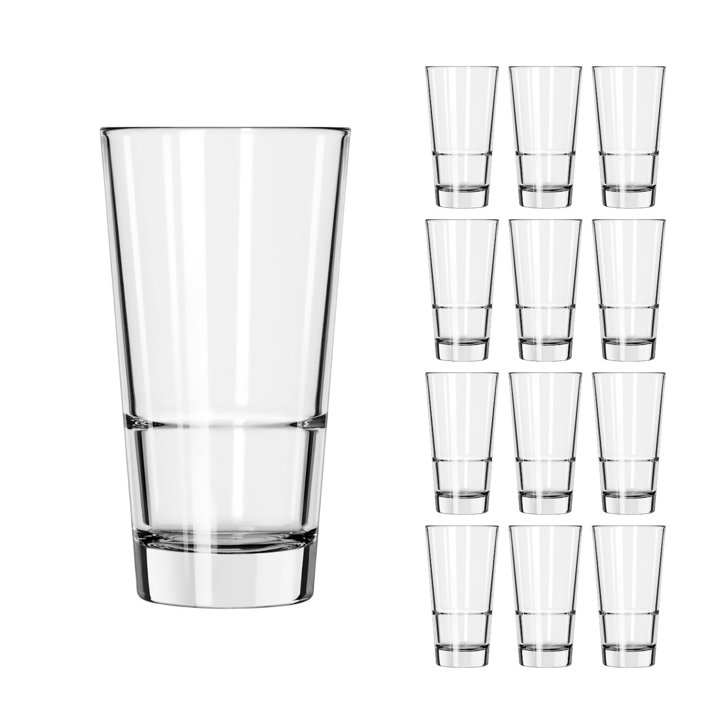 LIBBEY Glas »Cooler ENDEAVOR« 12er Set, H: 16,5, Ø: 9, 480 ml