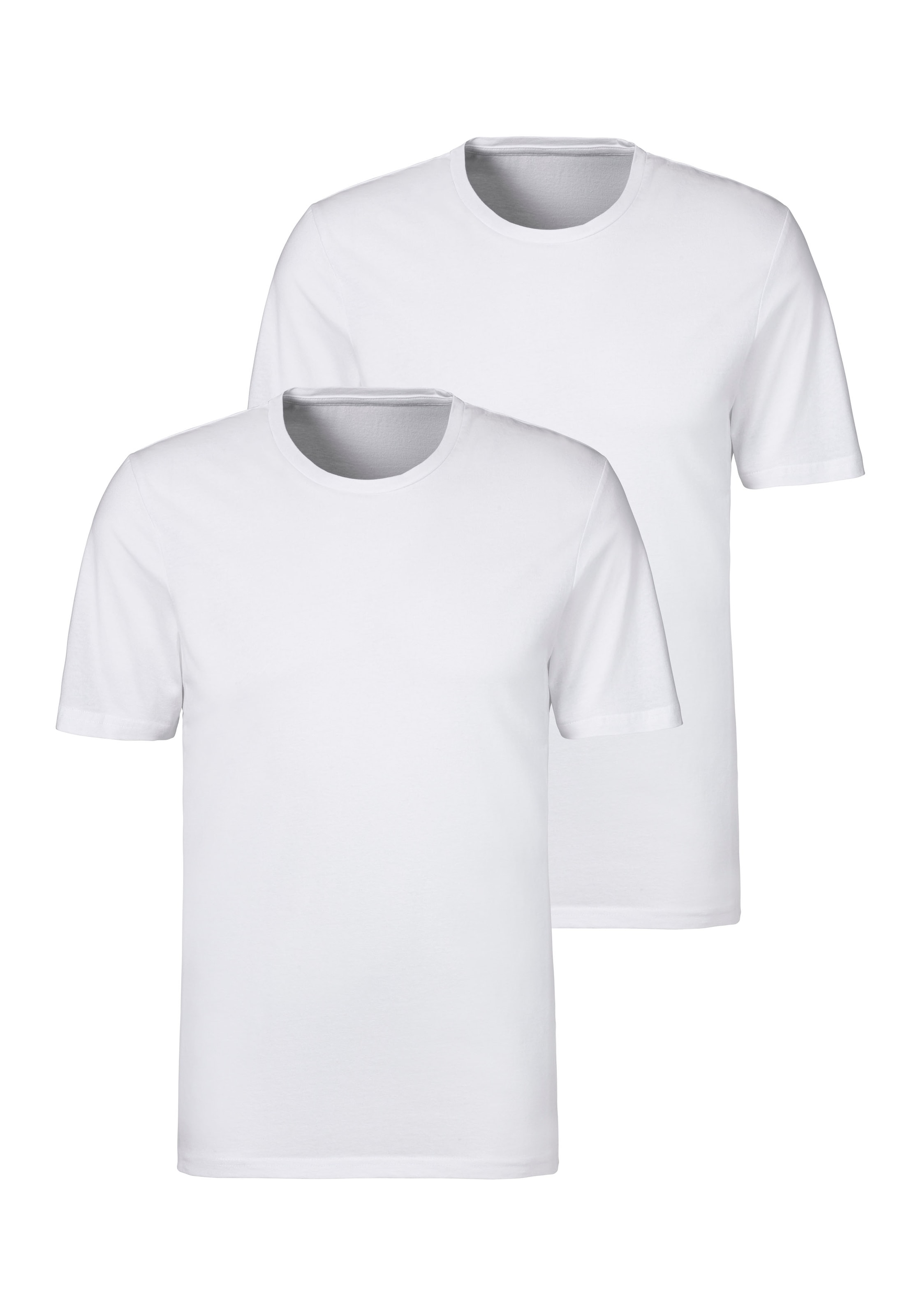 s.Oliver T-Shirt, (Packung, 2 tlg.), klassisches Unterziehshirt