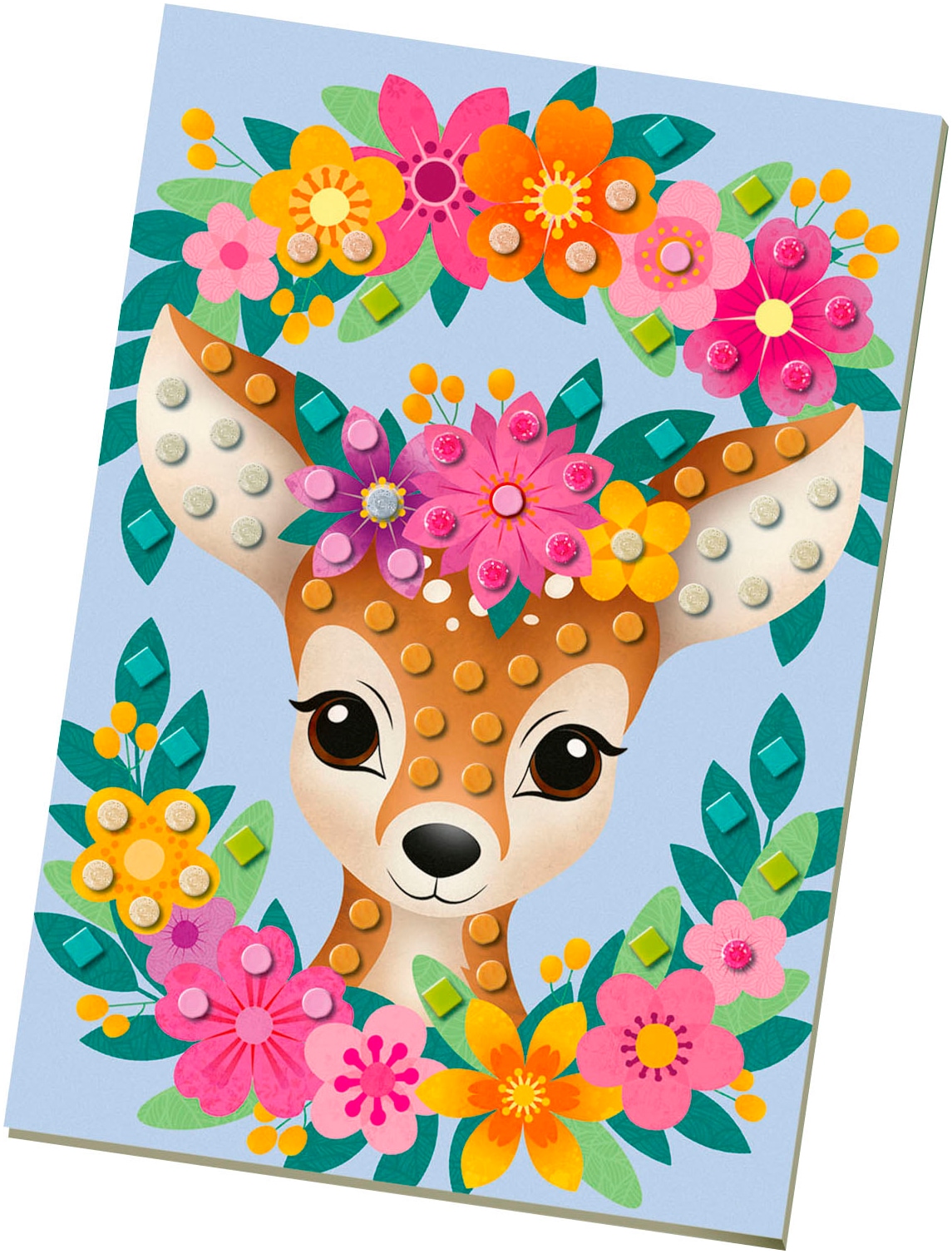 Ravensburger Kreativset »BeCreative Midi, Bastelset DIY Mosaik Mein Bambi«, Made in Europe