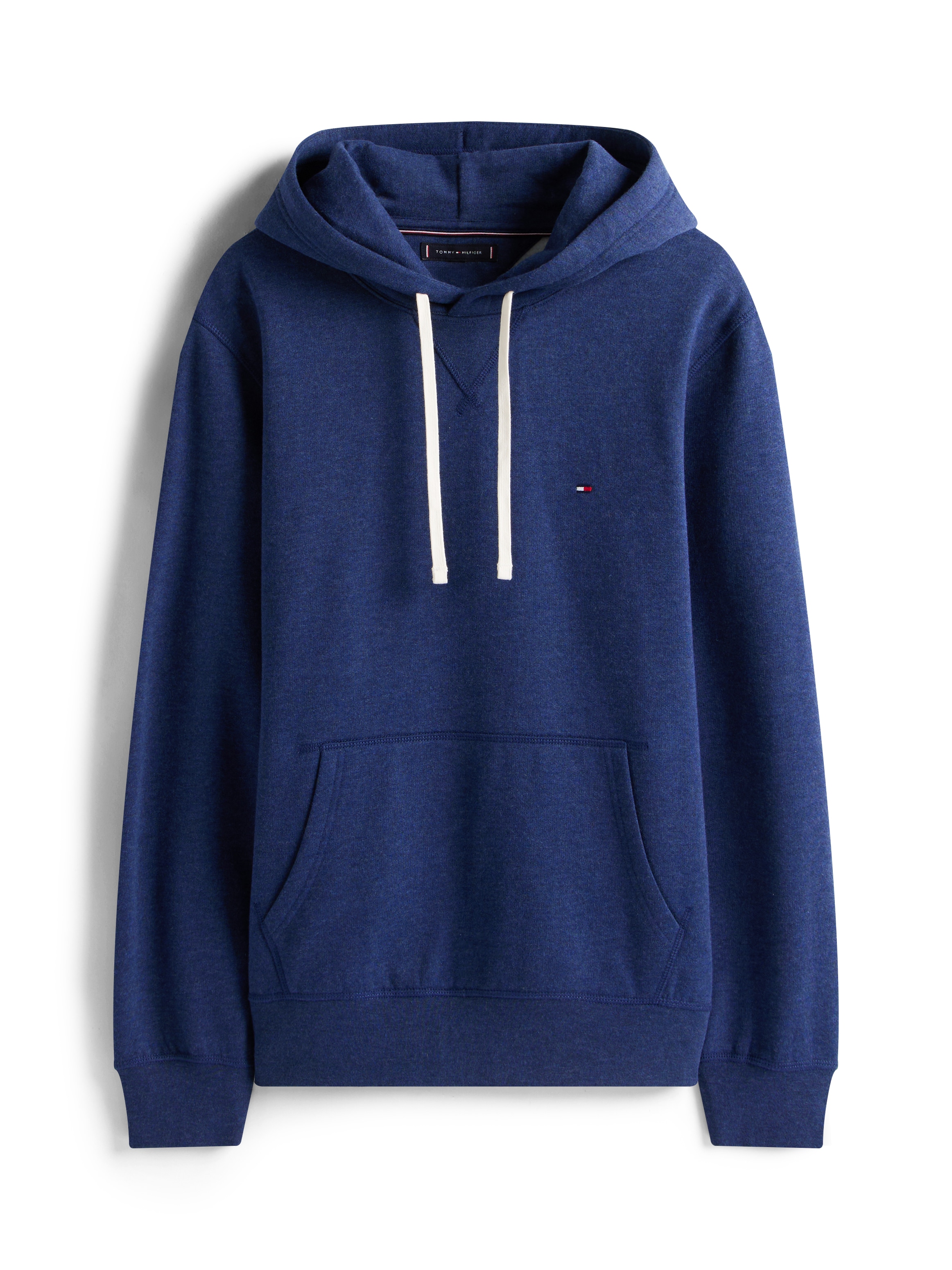 Tommy Hilfiger Hoodie »ESS SEASONAL FLEECE HOODY mit Kapuze und Kängurutasche«, unifarben, casual, regular fit, Baumwollmix, Kapuze
