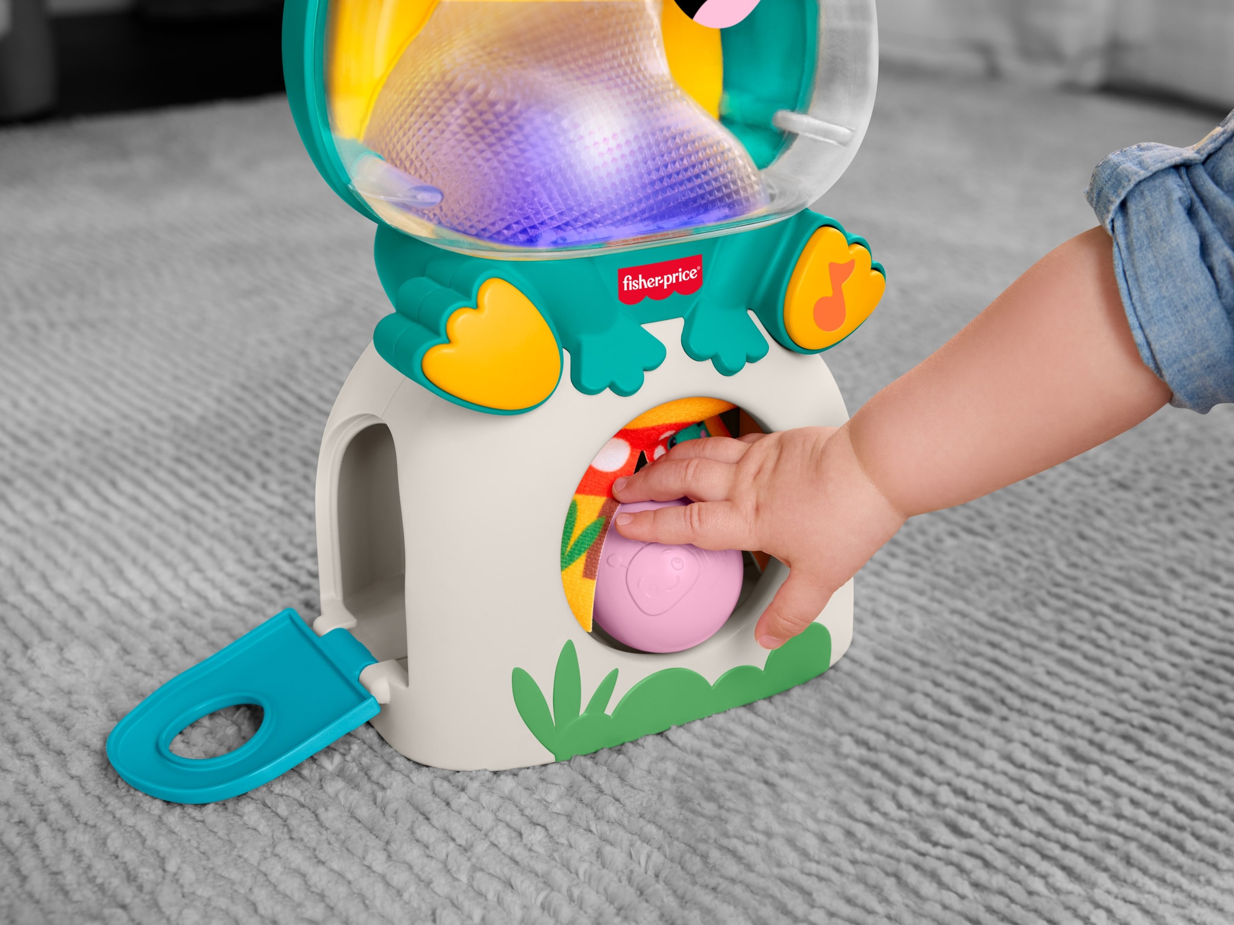 Fisher-Price® Lernspielzeug »Leuchtender und rollender Frosch« mit Musik, Lichtern und Geräuschen