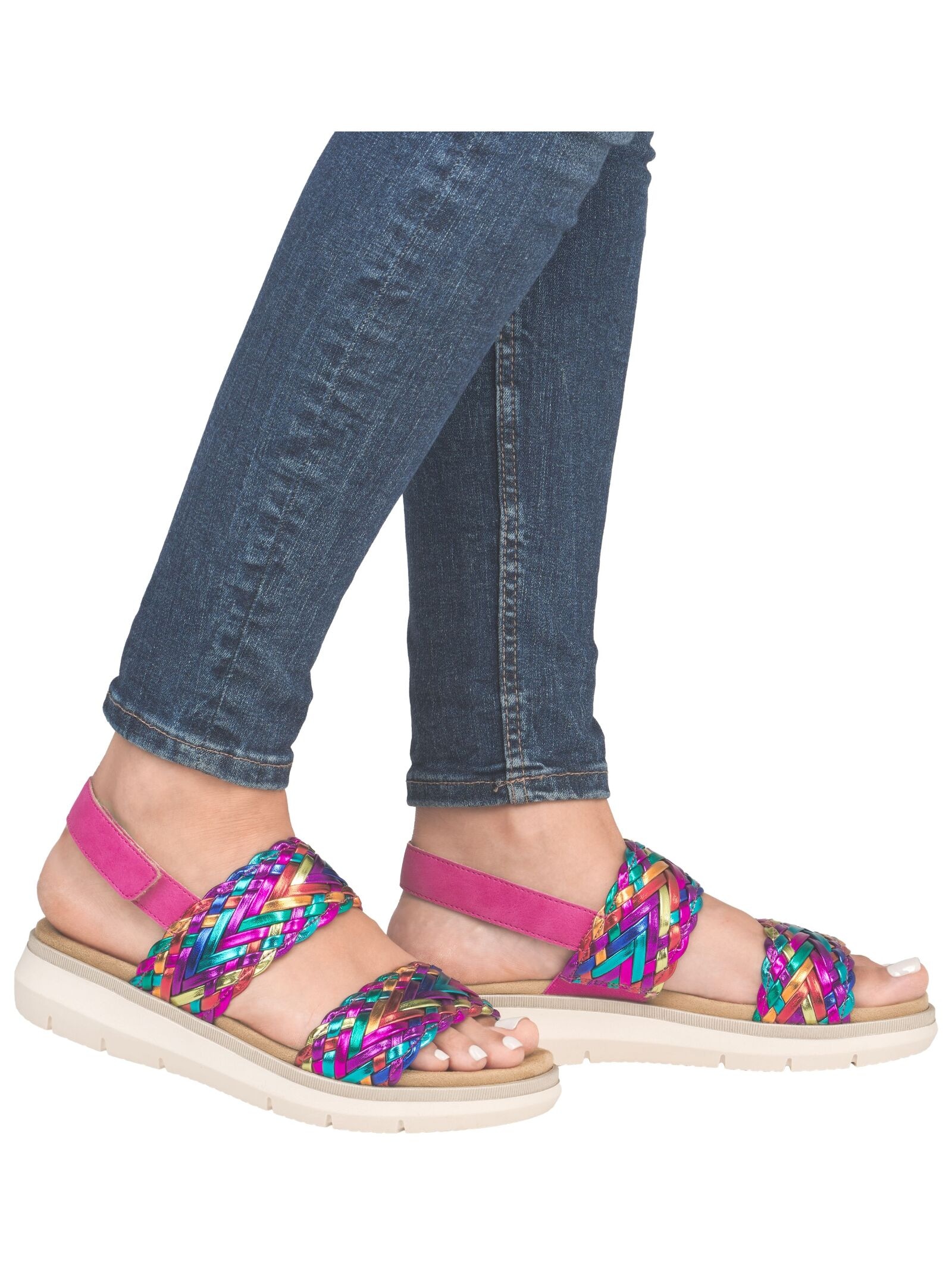 Remonte Riemchensandale »Remonte Sandalen Lederimitat«