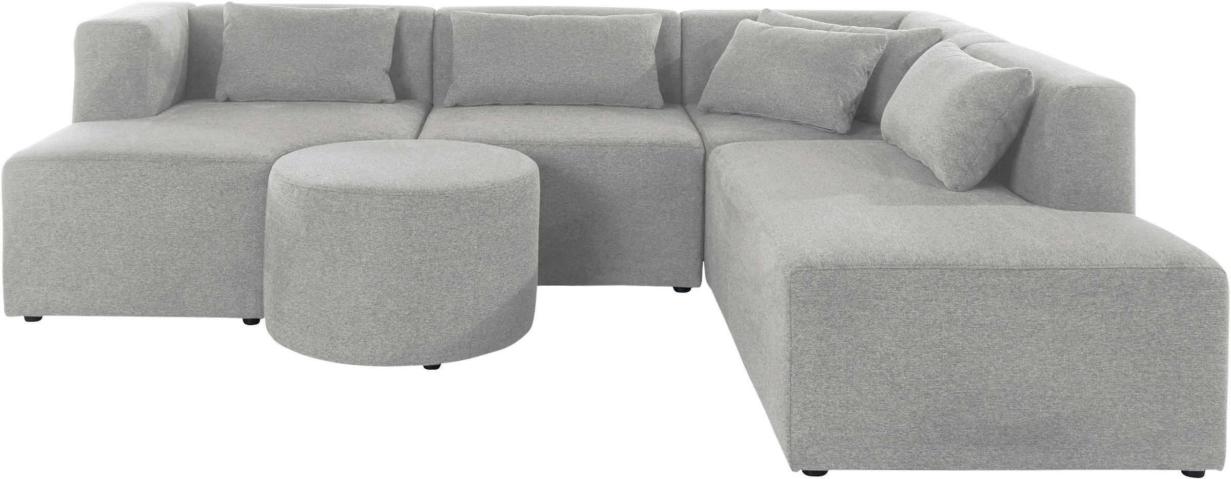 Leonique Ecksofa »Alexane L-Form« zusammengesetzt aus Modulen, in vielen Be günstig online kaufen