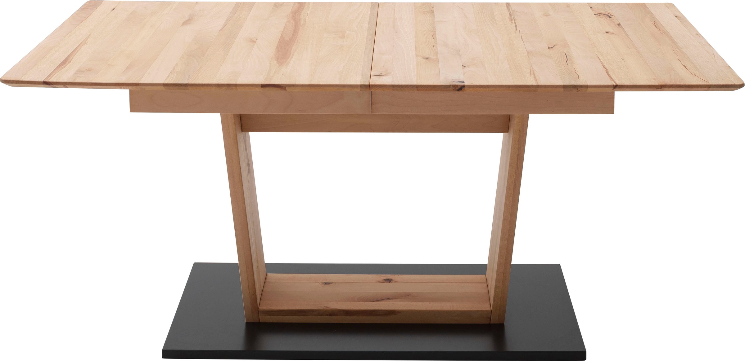 MCA furniture Esstisch »Cuba«, Esstisch Massivholz ausziehbar, Tischplatte mit Synchronauszug