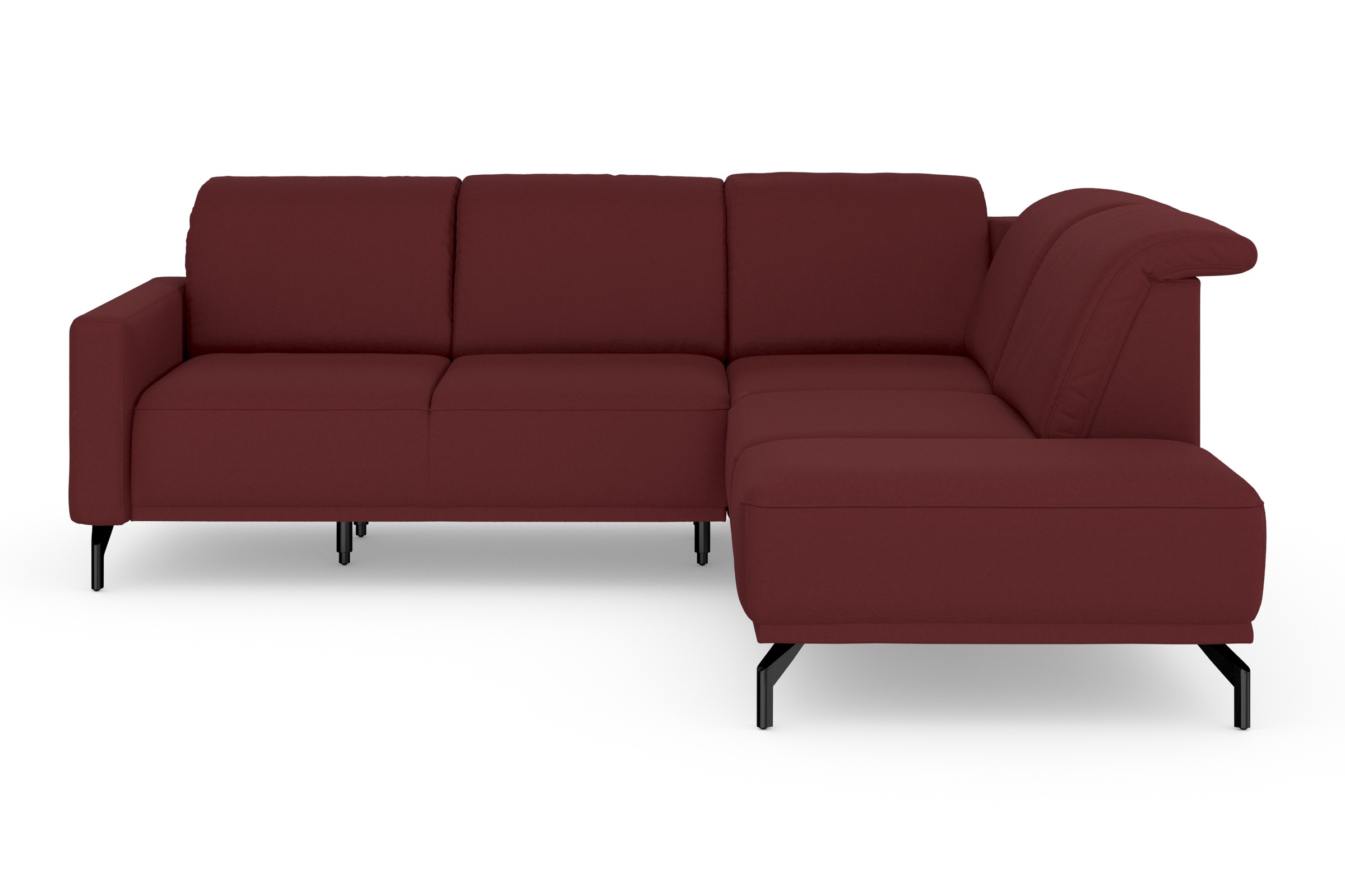 sit&more Ecksofa »Bailando L-Form«, wahlweise mit Kopfteilverstellung und Vorziehsitz, motorisch